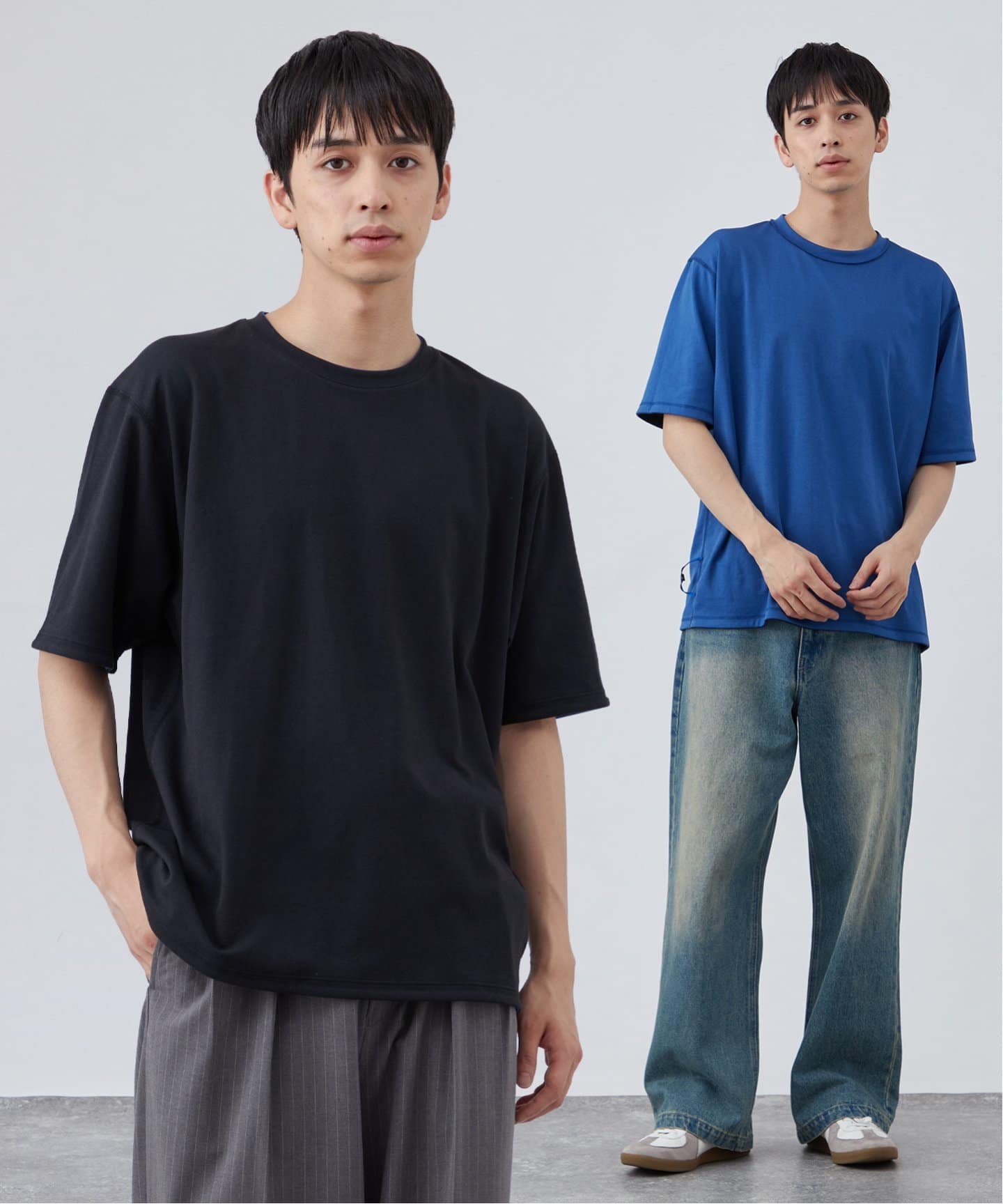 ANTS & ELEPHANTS】クールタッチ リバーシブルTシャツ（Tシャツ