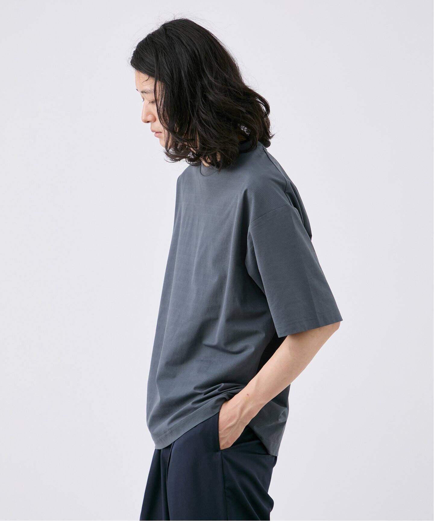 【爽やかブルーが夏らしい】エルメス ストレートTシャツ 爽やかブルーが夏らしい】エルメス ストレートTシャツ (HERMES/T