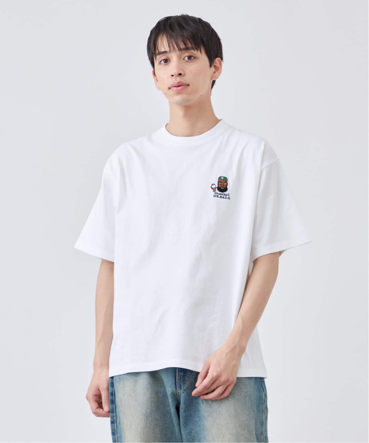 TENDERLOIN BAJA SHIRT 半袖シャツ　刺繍　tシャツ m テンダーロインtenderloin 刺繍デザインオープンカラーシャツT