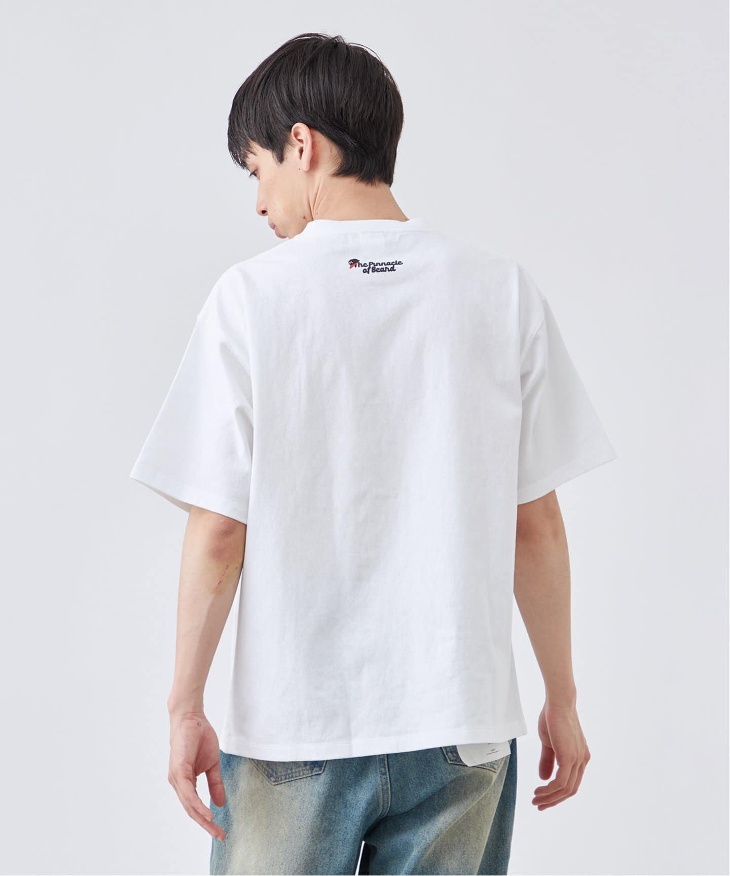 ベースボール モジャ サガラ刺繍 半袖Tシャツ（Tシャツ／カットソー