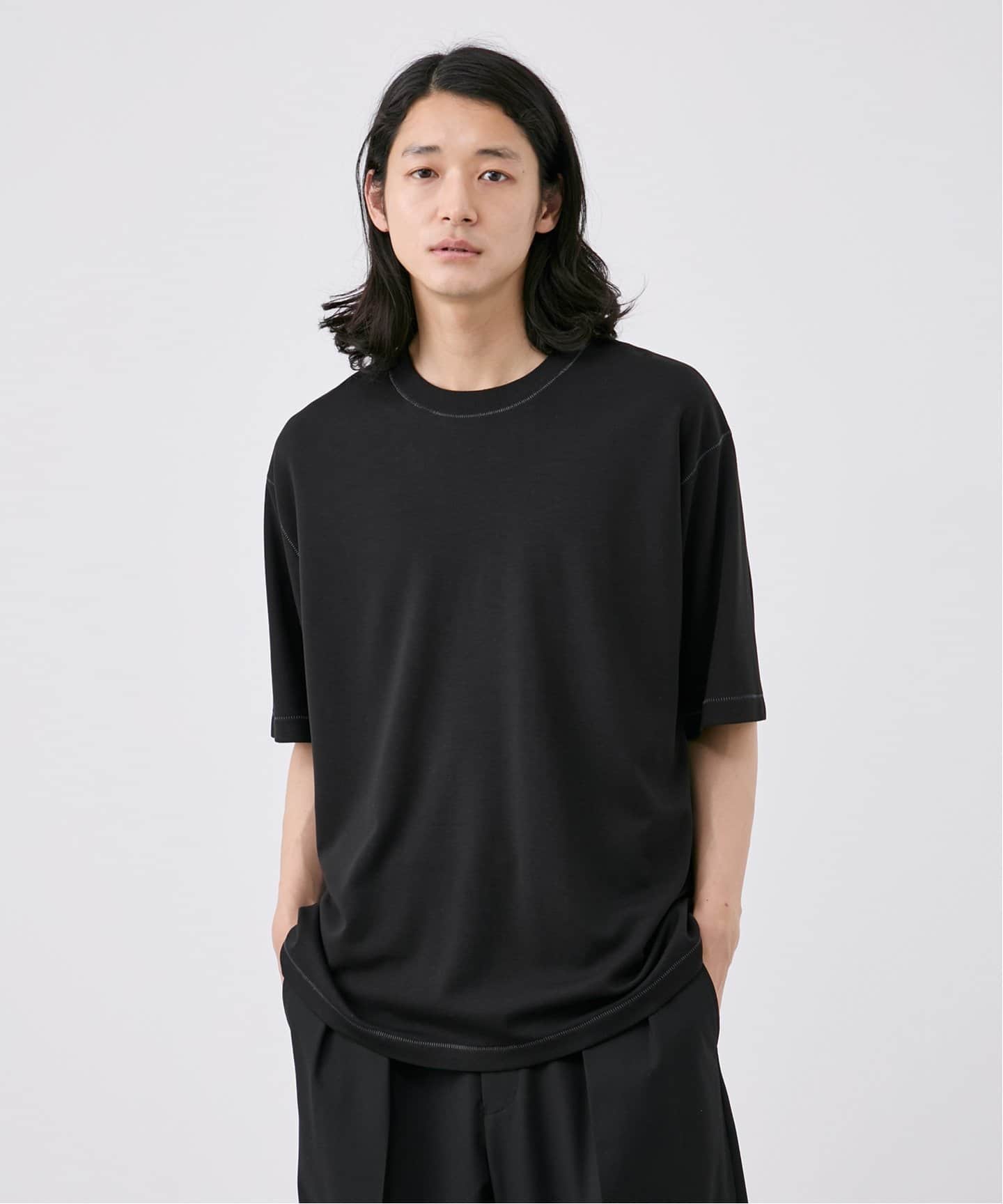 Tシャツ・カットソー BALLANTYNE SS23 CREWNECK T-SHIRT (BMW177_UCTH415517) セール】 コットン ポケットTシャツ （カットソー