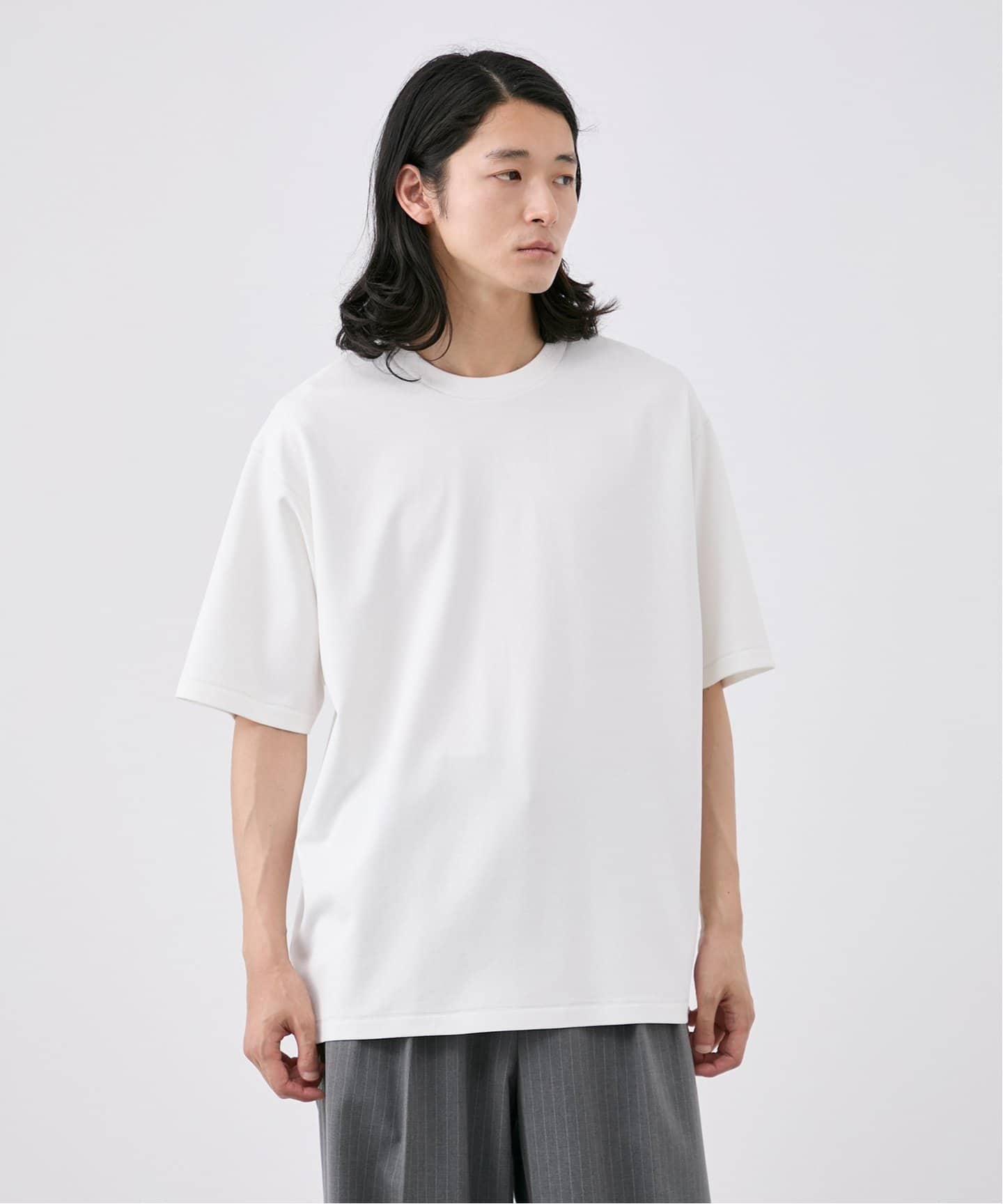 1989 STUDIO クルーネック半袖tシャツ ベージュ FW24/25 1989 STUDIO ロゴ Tシャツ | グレー | FARFETCH JP