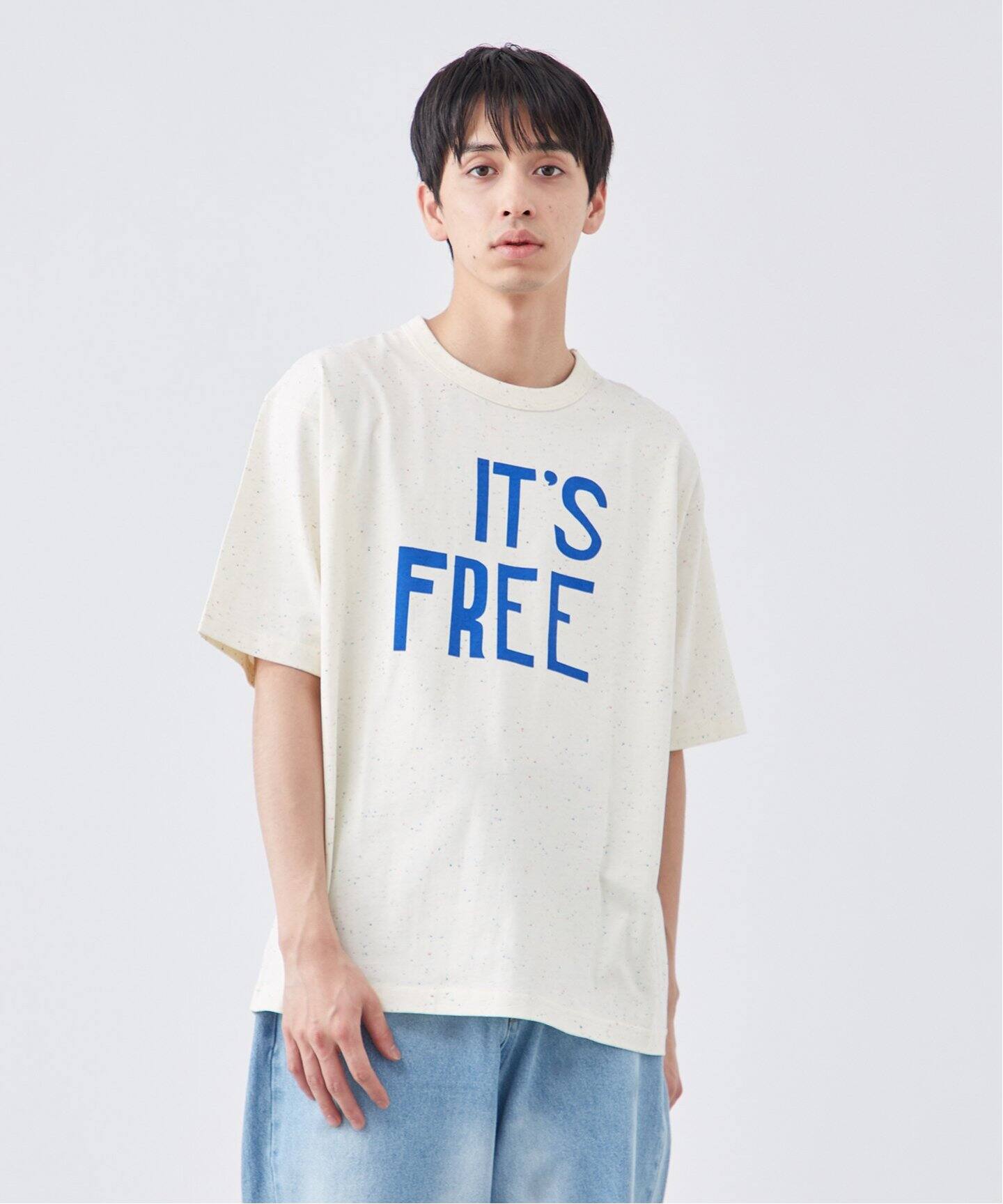 ネップ ITS FREE プリント半袖Tシャツ（Tシャツ／カットソー）｜B.C