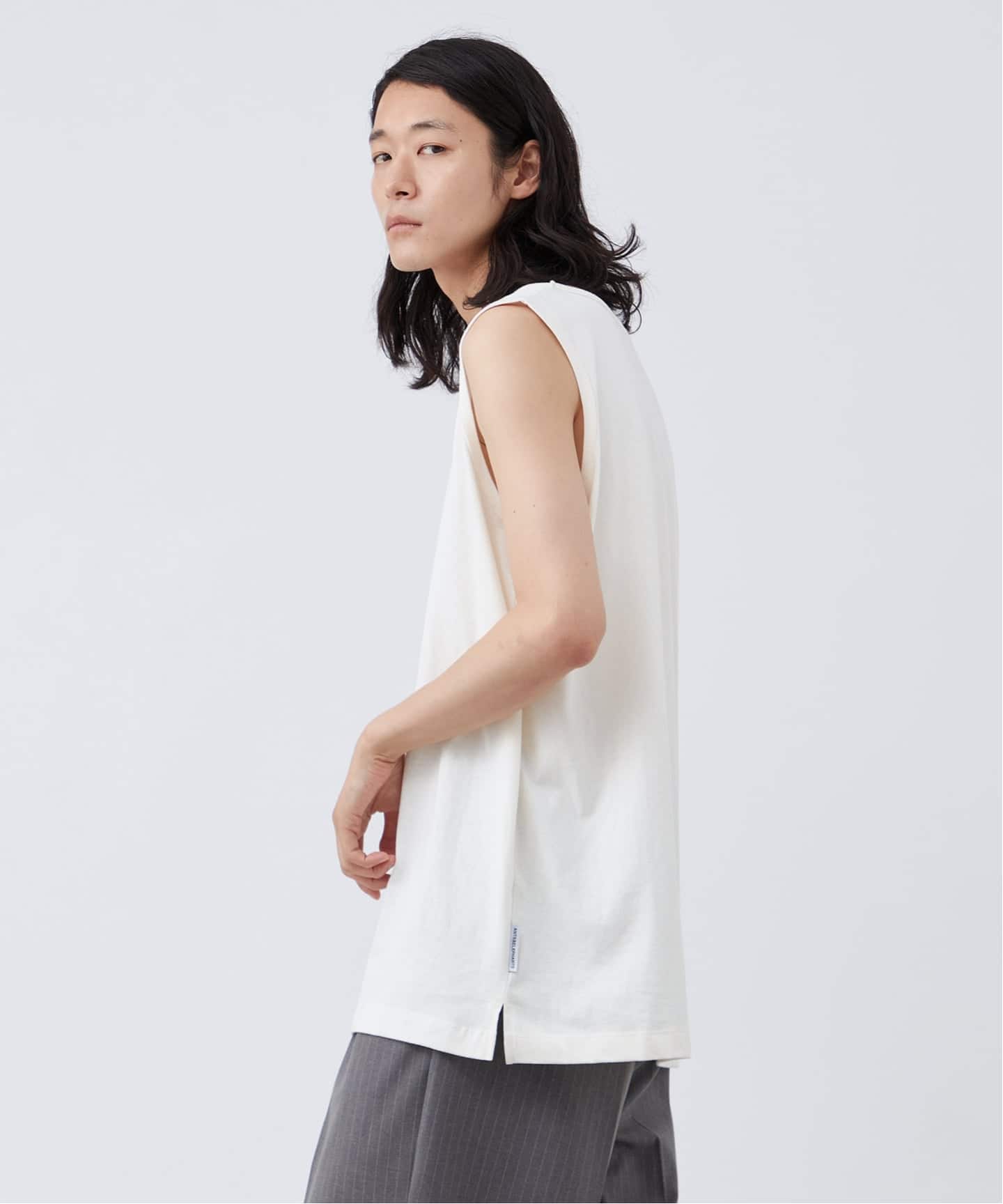 追加》【ANTS & ELEPHANTS】ヴィンテージ加工 レイヤードタンク