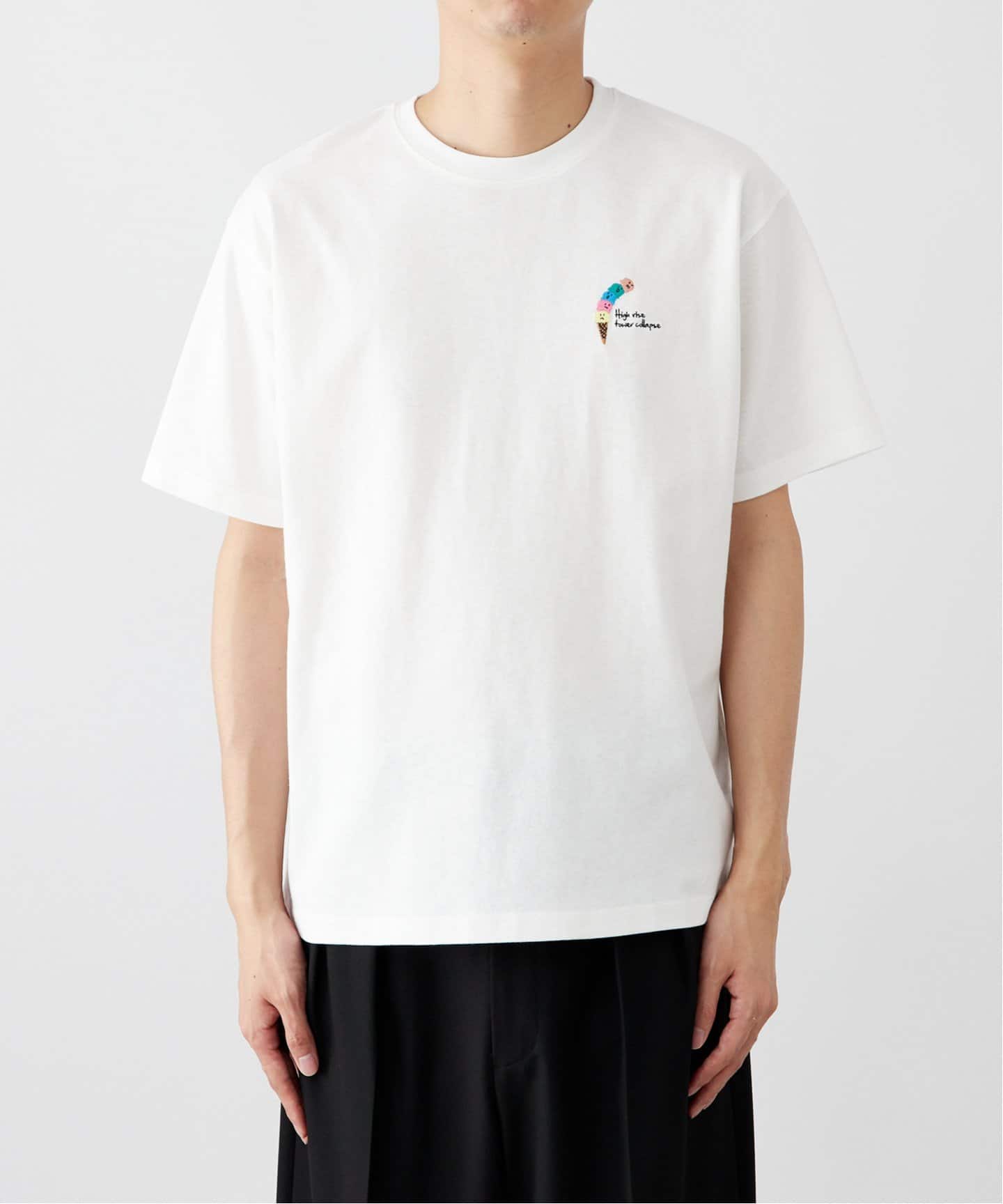 HETAUMA アイスクリーム 半袖Tシャツ（Tシャツ／カットソー）｜B.C