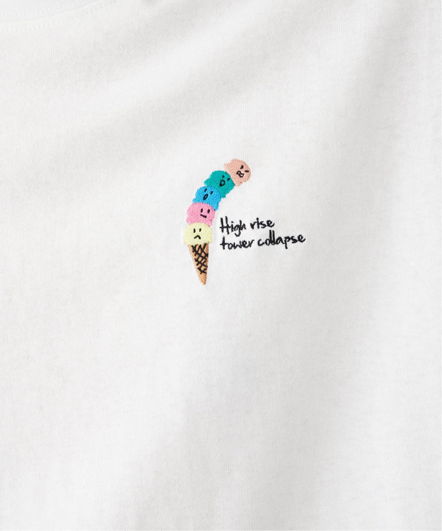 HETAUMA アイスクリーム 半袖Tシャツ（Tシャツ／カットソー