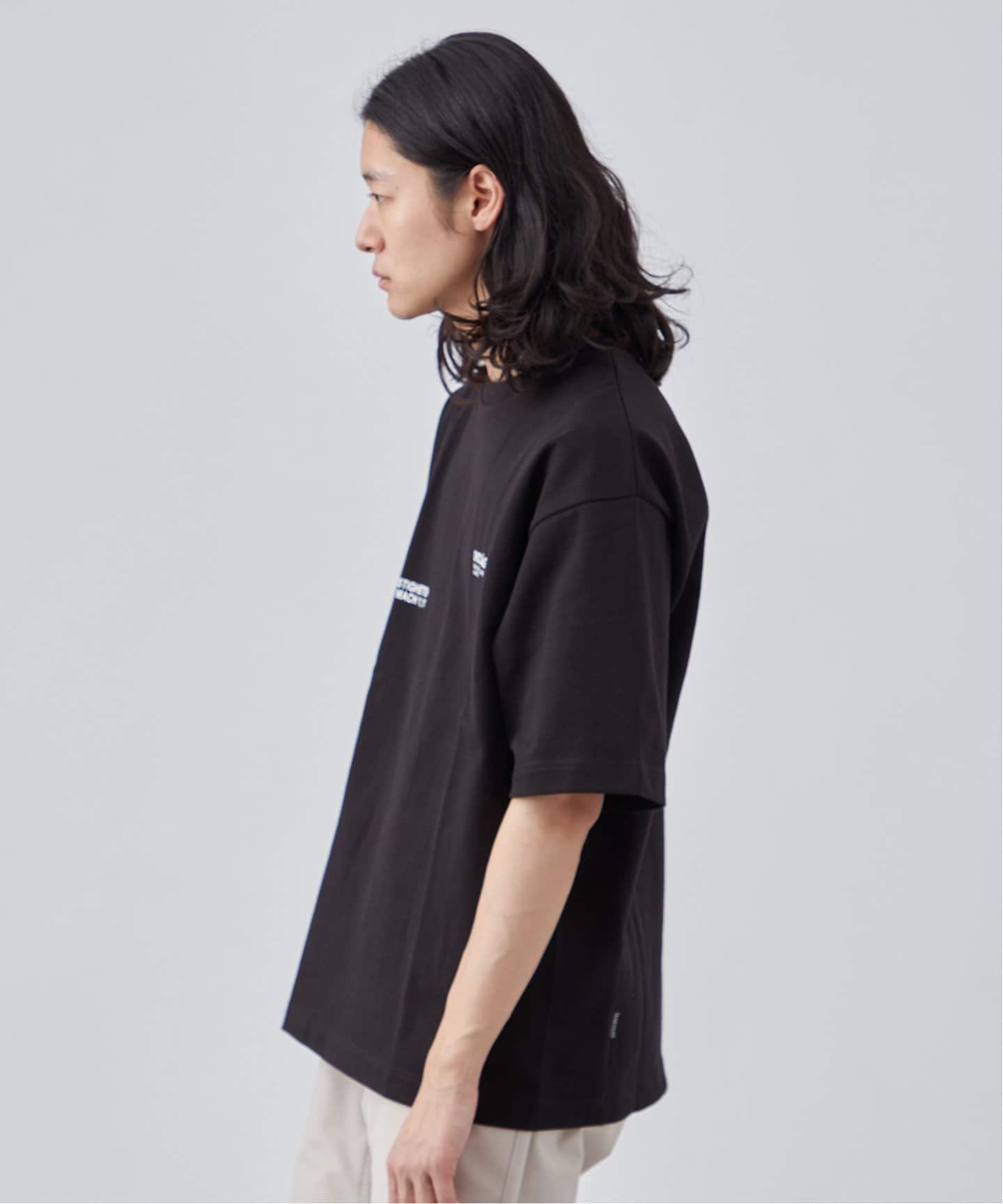 OLIVEDRAB/オリーブドラブ】ペーパータグ ハーフスリーブTシャツ