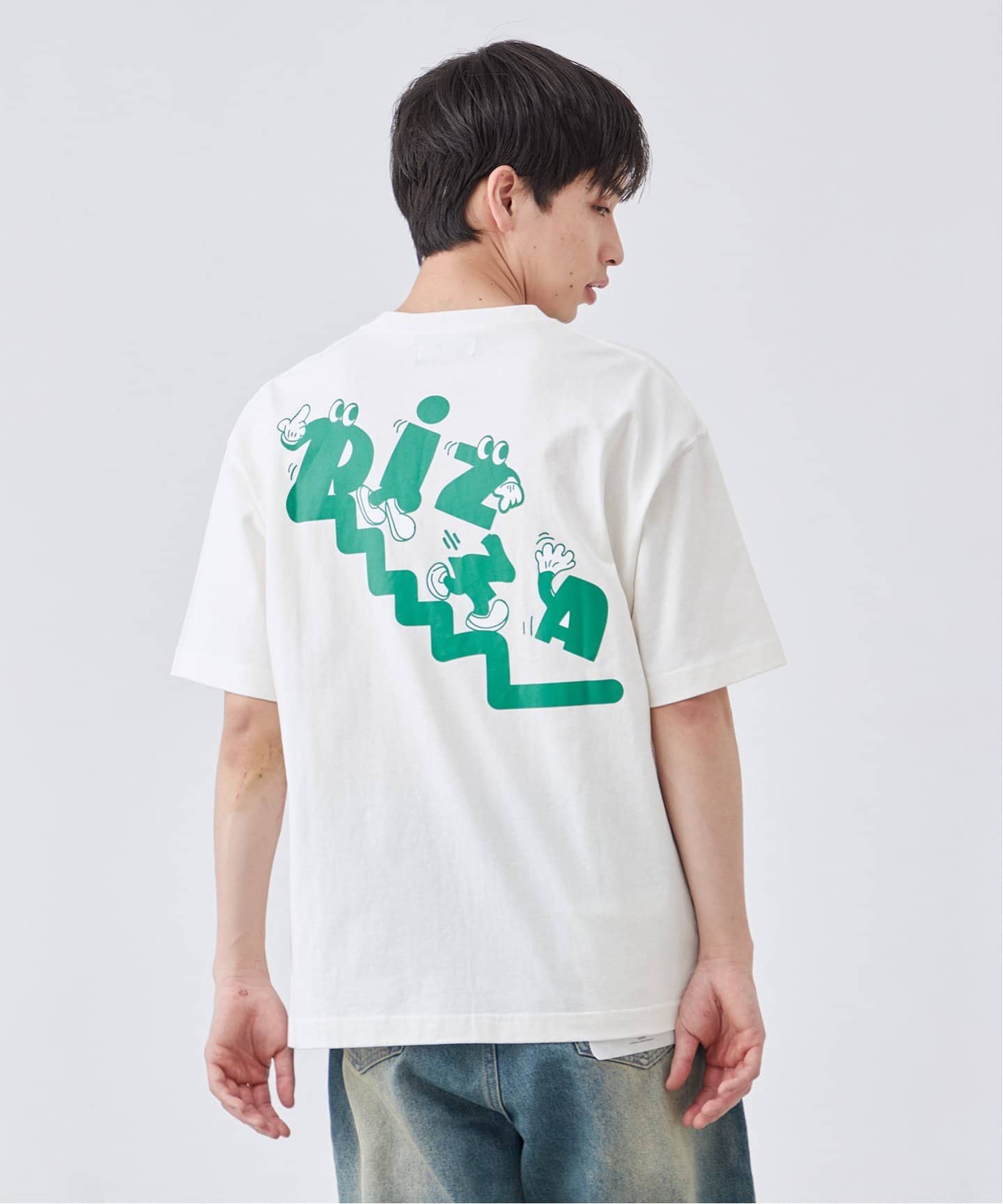 PIZZA/ピザ モチーフTシャツ（Tシャツ／カットソー）｜B.C STOCK（ベー