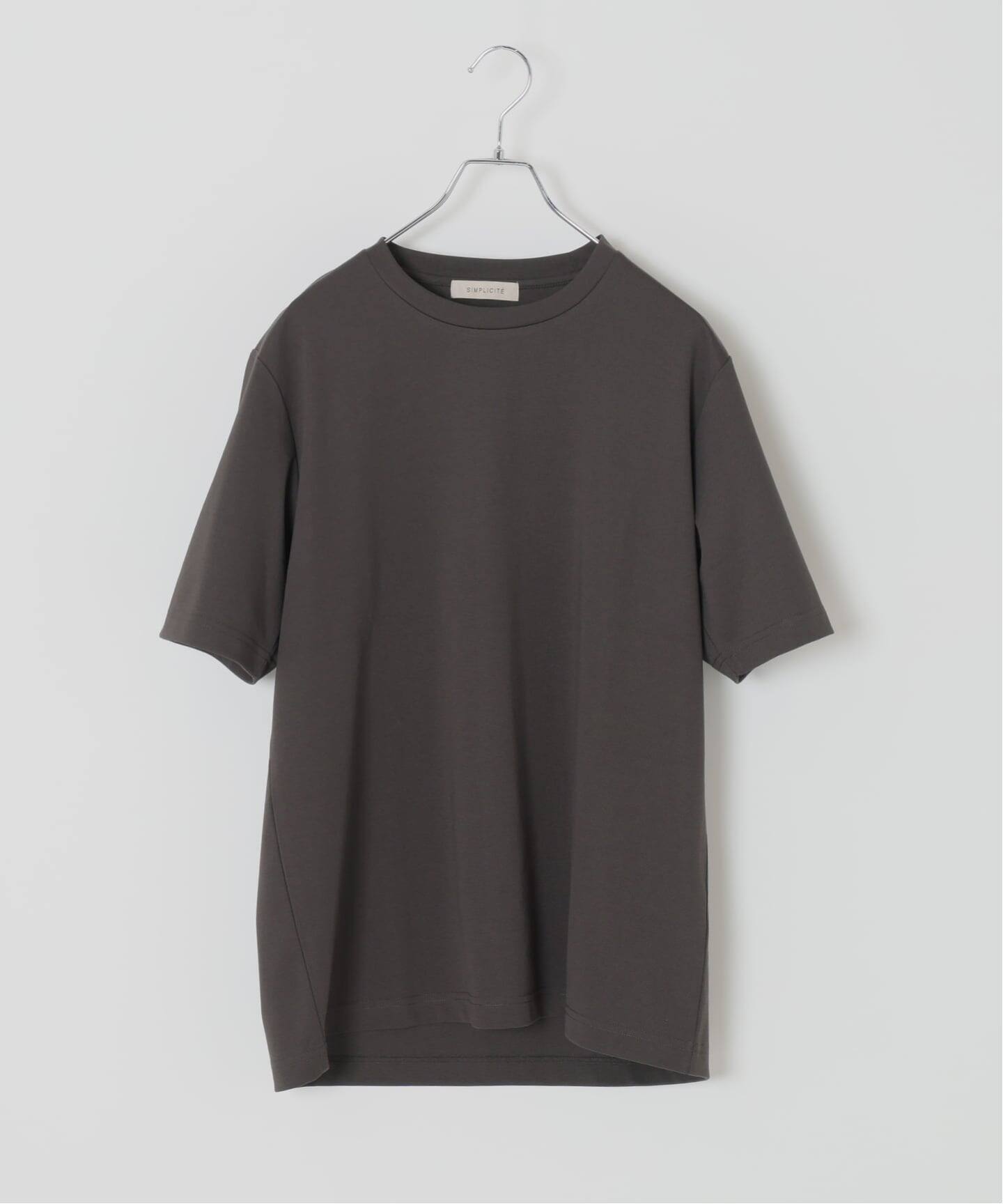 シルケットポンチ クルーネック半袖Tシャツ（Tシャツ／カットソー