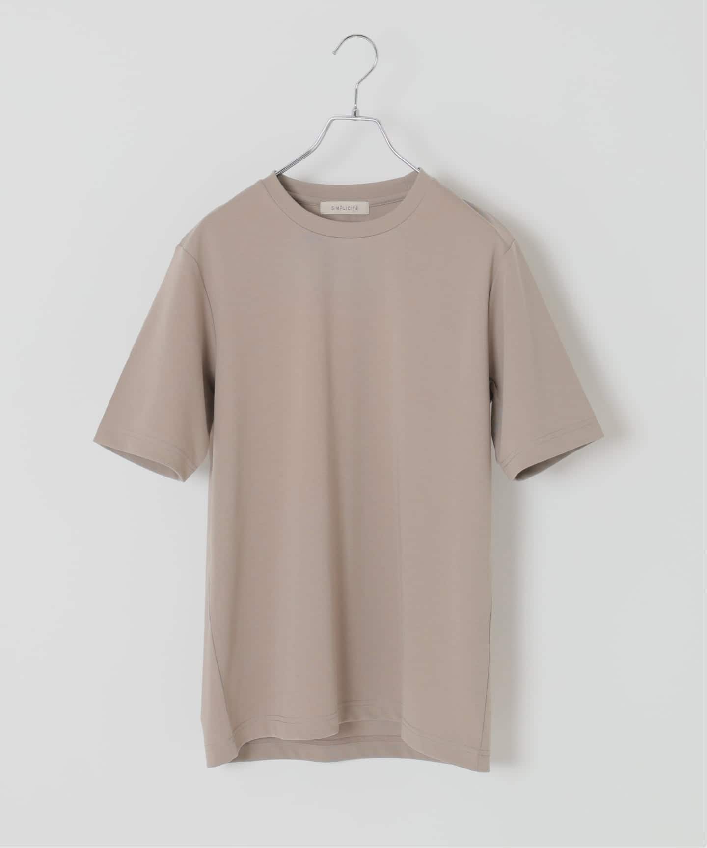 シルケットポンチ クルーネック半袖Tシャツ（Tシャツ／カットソー