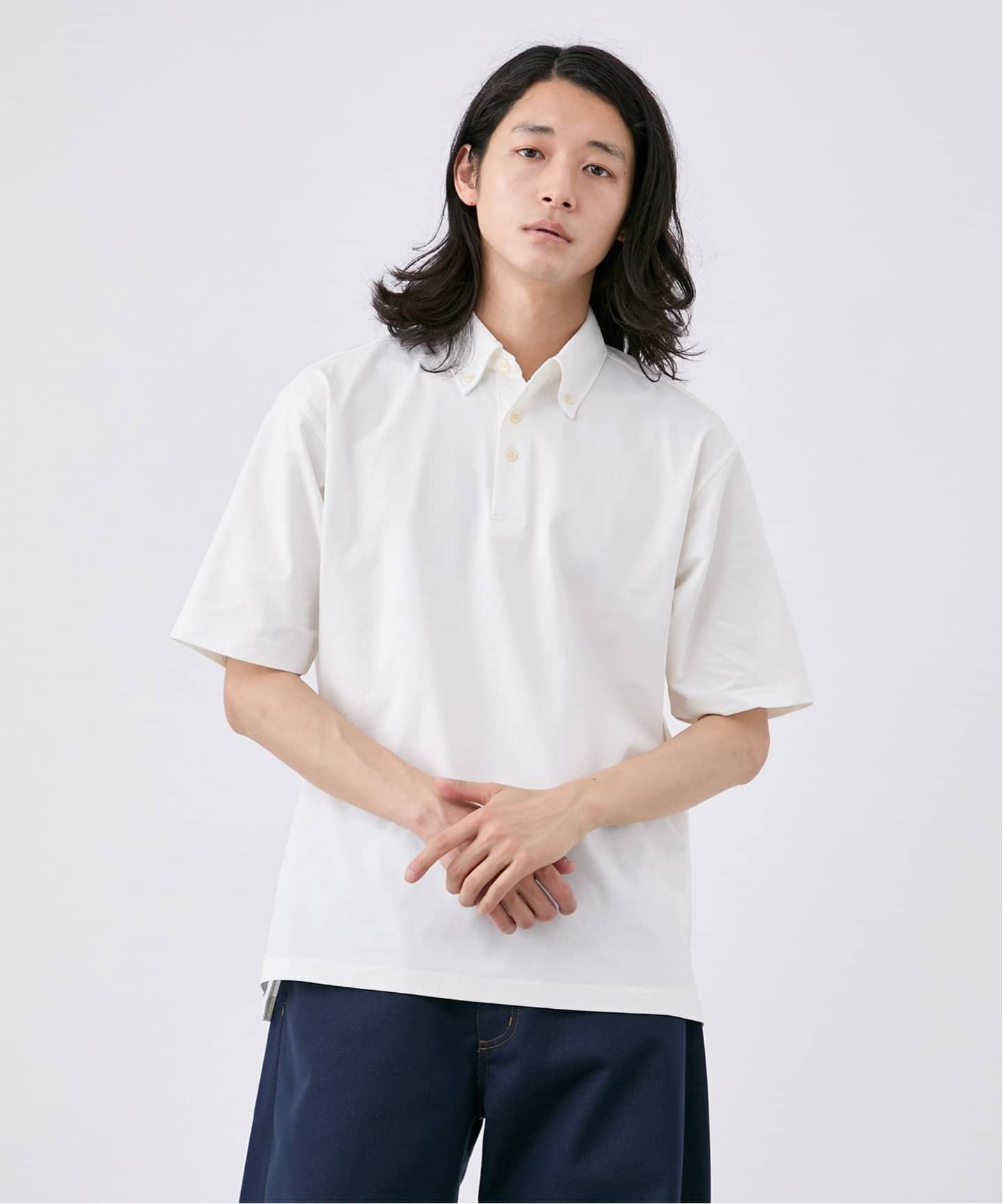 Bristol ポロシャツ Lサイズ ベージュ/ホワイト SOPH. | F.C.Real Bristol