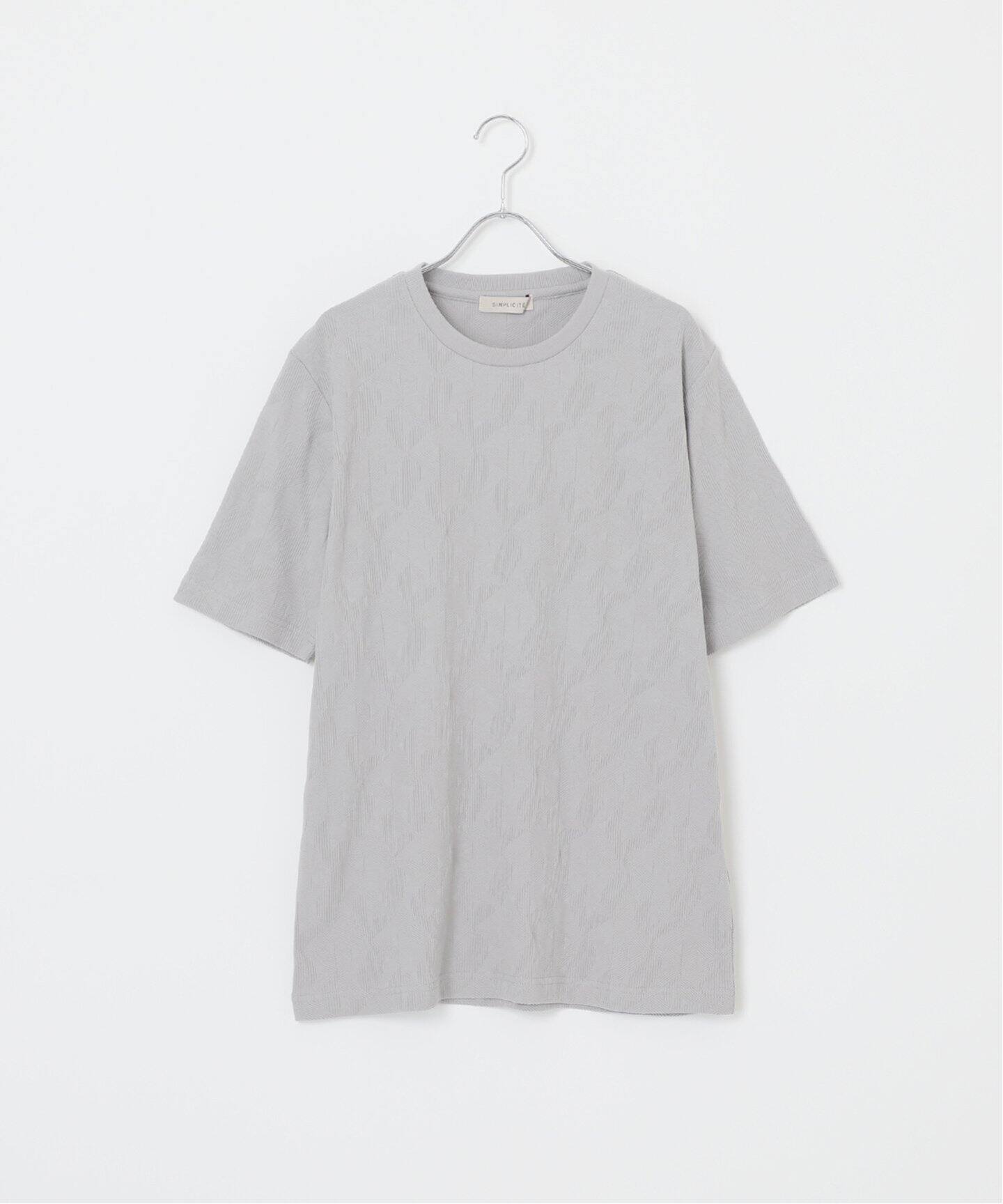 リンクスジャガード 半袖Tシャツ（Tシャツ／カットソー）｜B.C STOCK