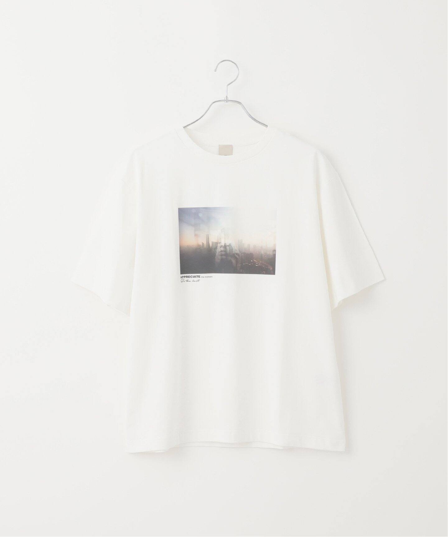 Deux Allures/ドゥ アリュール】プリントTシャツ（Tシャツ／カットソー 