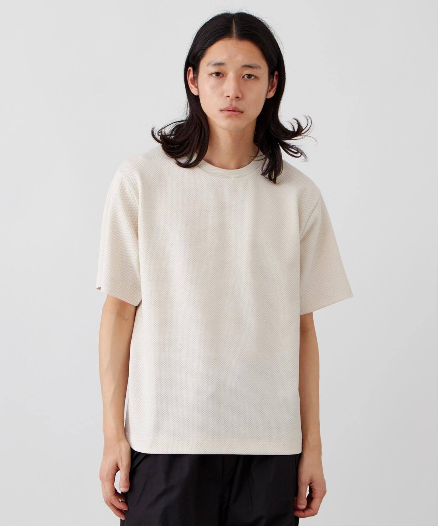 ballaholic メッシュTシャツ XL ベージュ blhlc Oval Logo Mesh Tee (ivory) – ballaholicオンラインショップ