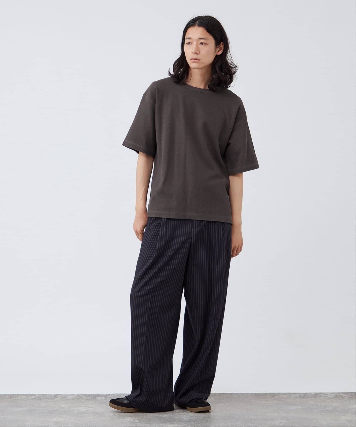 BE:FIRST ワッフル Tシャツ Mサイズ 綿ワッフルTシャツ《オーバーサイズ》 (6041786-75) | OCEANS