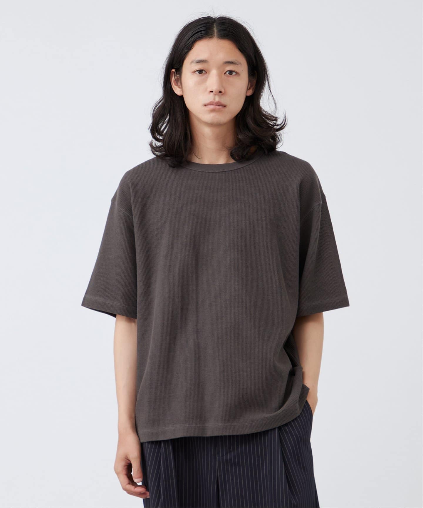 boohoo MAN オーバーサイズ 半袖 クルーネック ランボー Tシャツ SIGNAL SPORTS tシャツ 「SIGNAL SPORTS」14s/ワンポイント刺繍