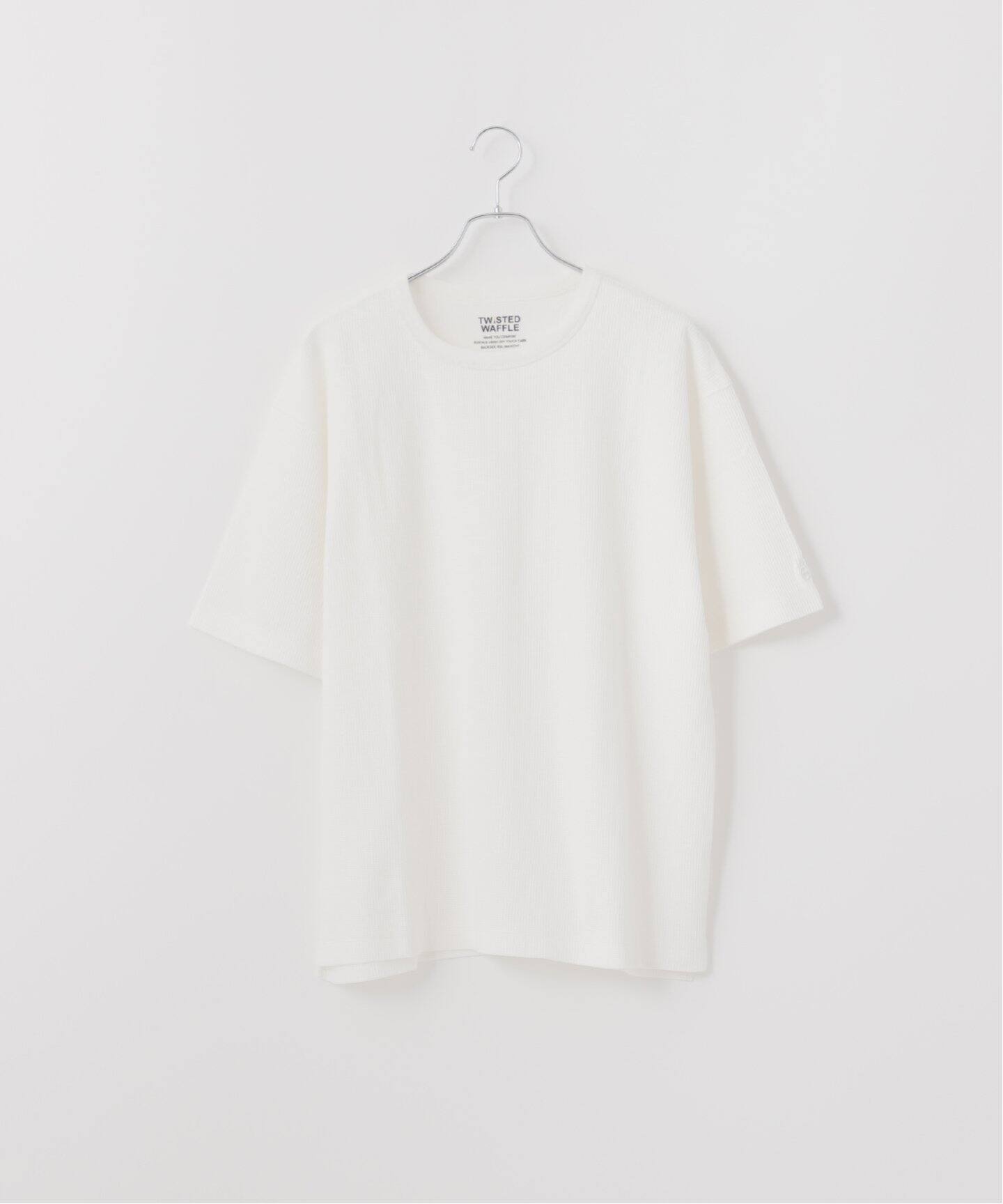 ツイストワッフル オーバーサイズ半袖Tシャツ（Tシャツ