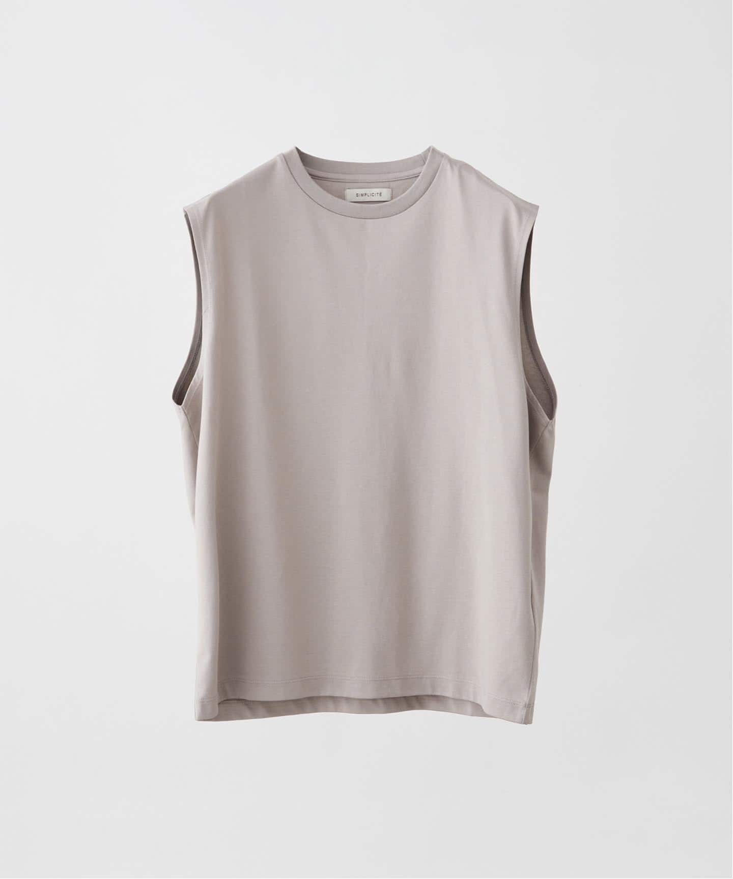 ギザコットン ノースリーブTシャツ（Tシャツ／カットソー）｜B.C