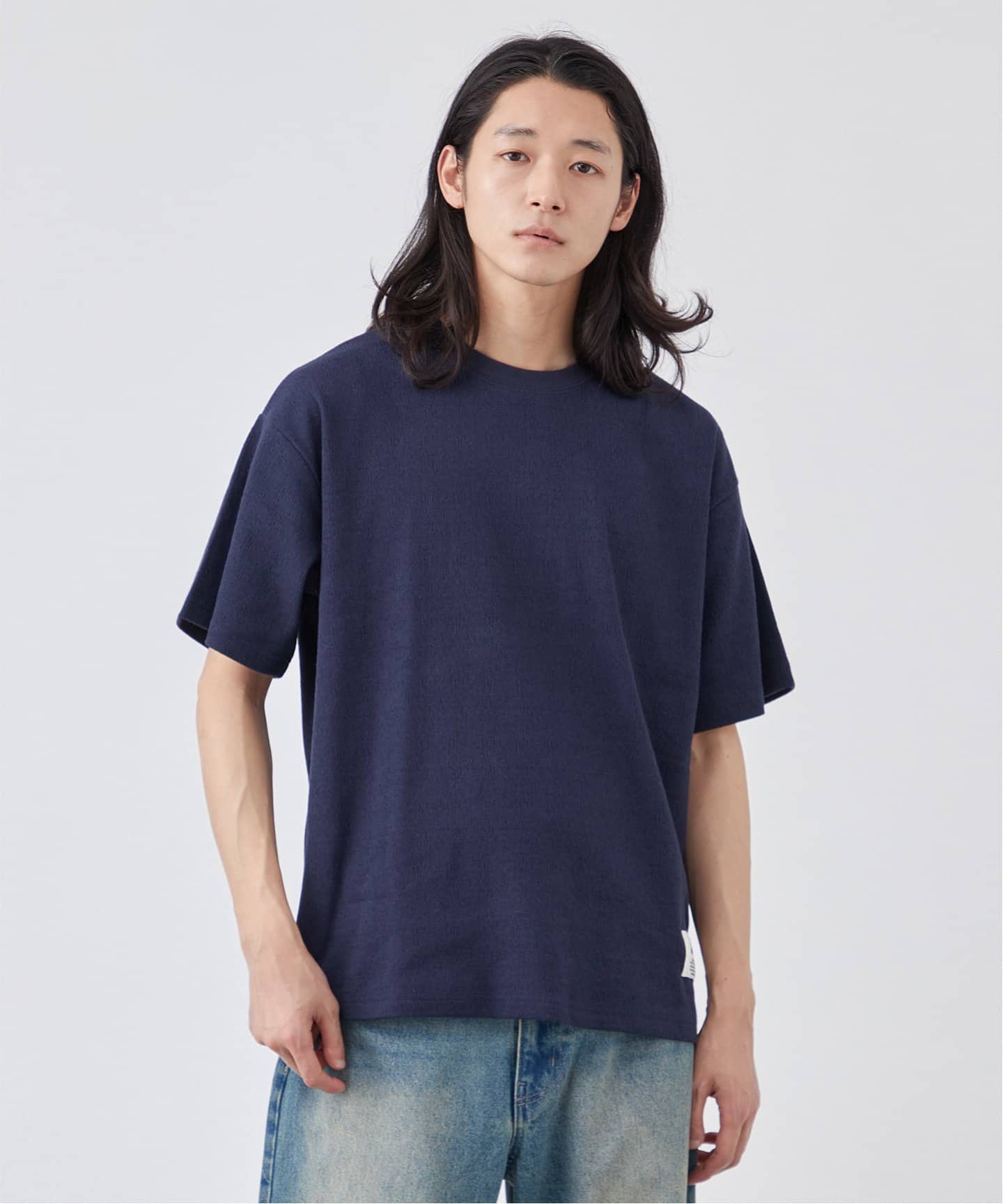 DISCUS/ディスカス】別注 楊柳クルーネック半袖Tシャツ（Tシャツ