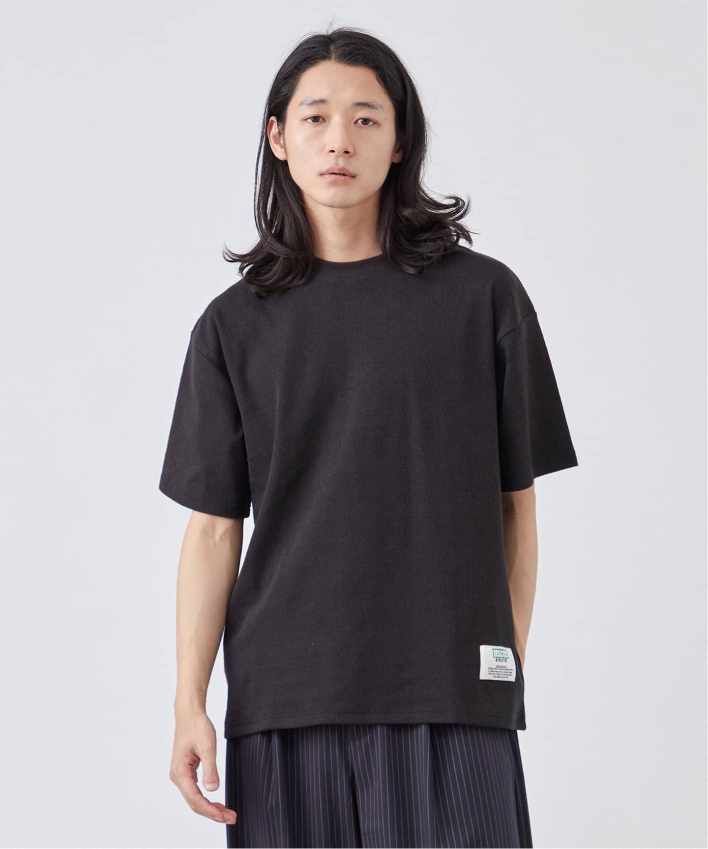 DISCUS/ディスカス】別注 楊柳クルーネック半袖Tシャツ（Tシャツ