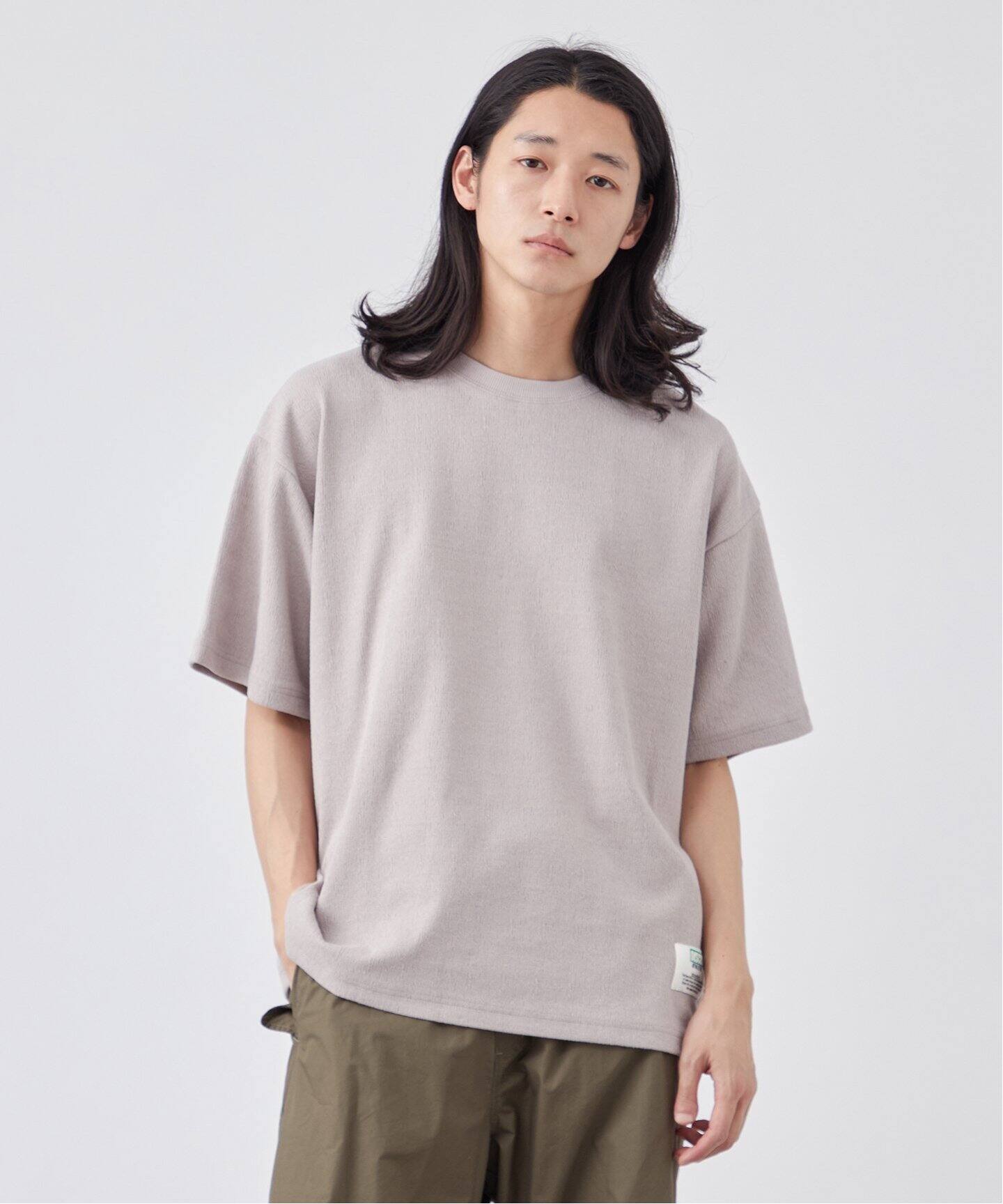 DISCUS/ディスカス】別注 楊柳クルーネック半袖Tシャツ（Tシャツ