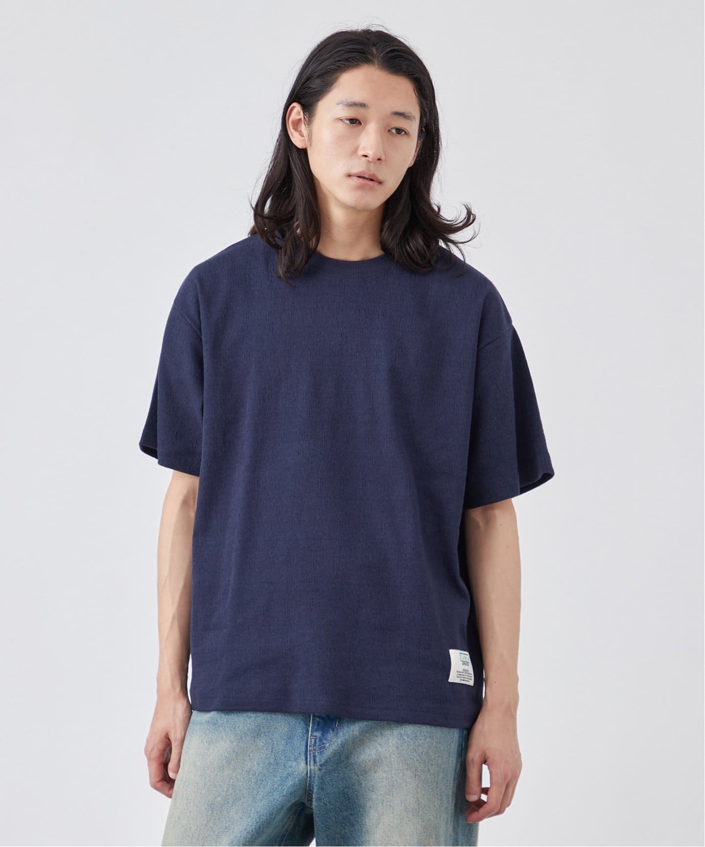 DISCUS/ディスカス】別注 楊柳クルーネック半袖Tシャツ（Tシャツ