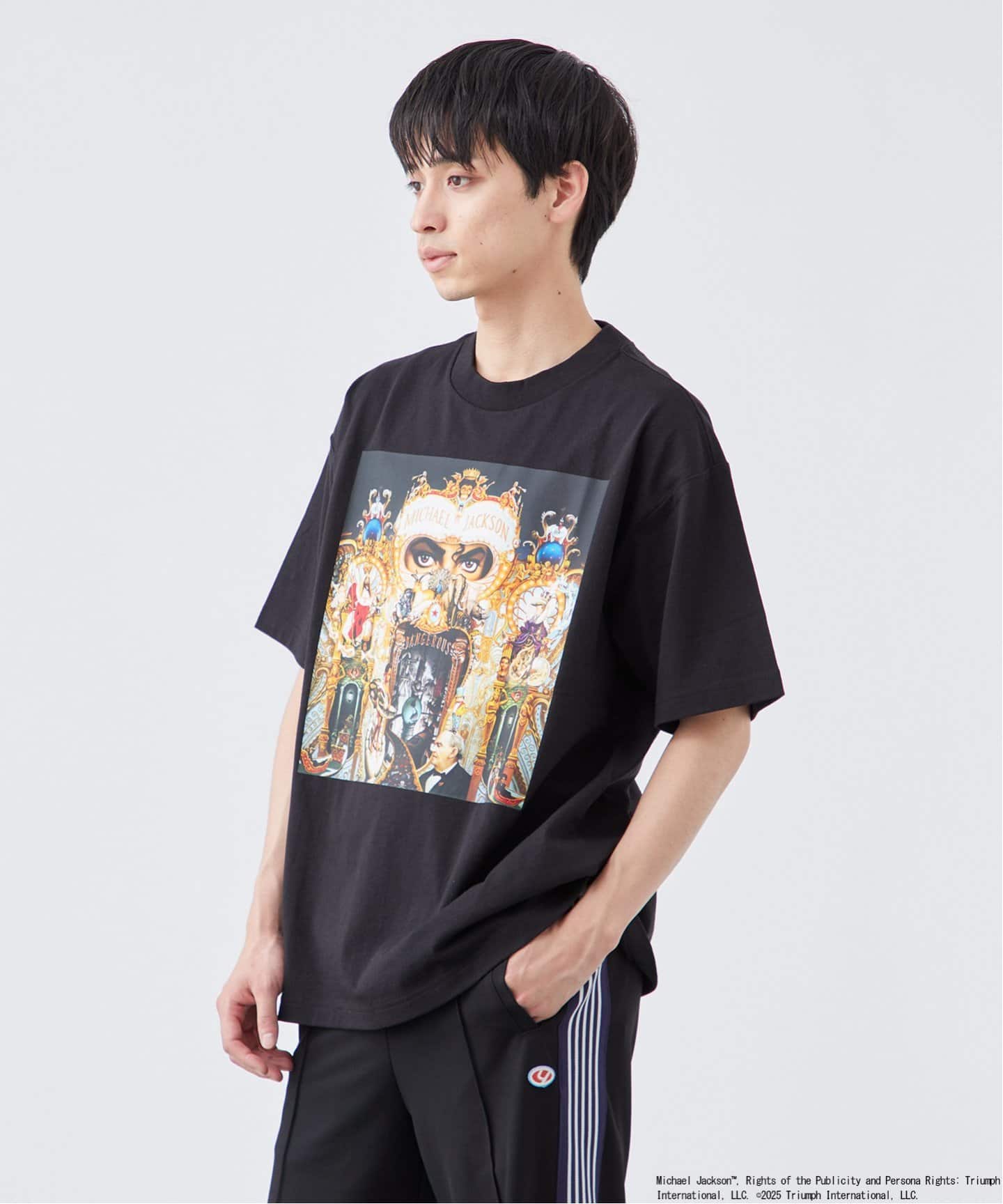 値下げ！ マイケル•ジャクソン　Tシャツ　Sサイズ マイケルジャクソン別注 半袖Tシャツ（Tシャツ／カットソー