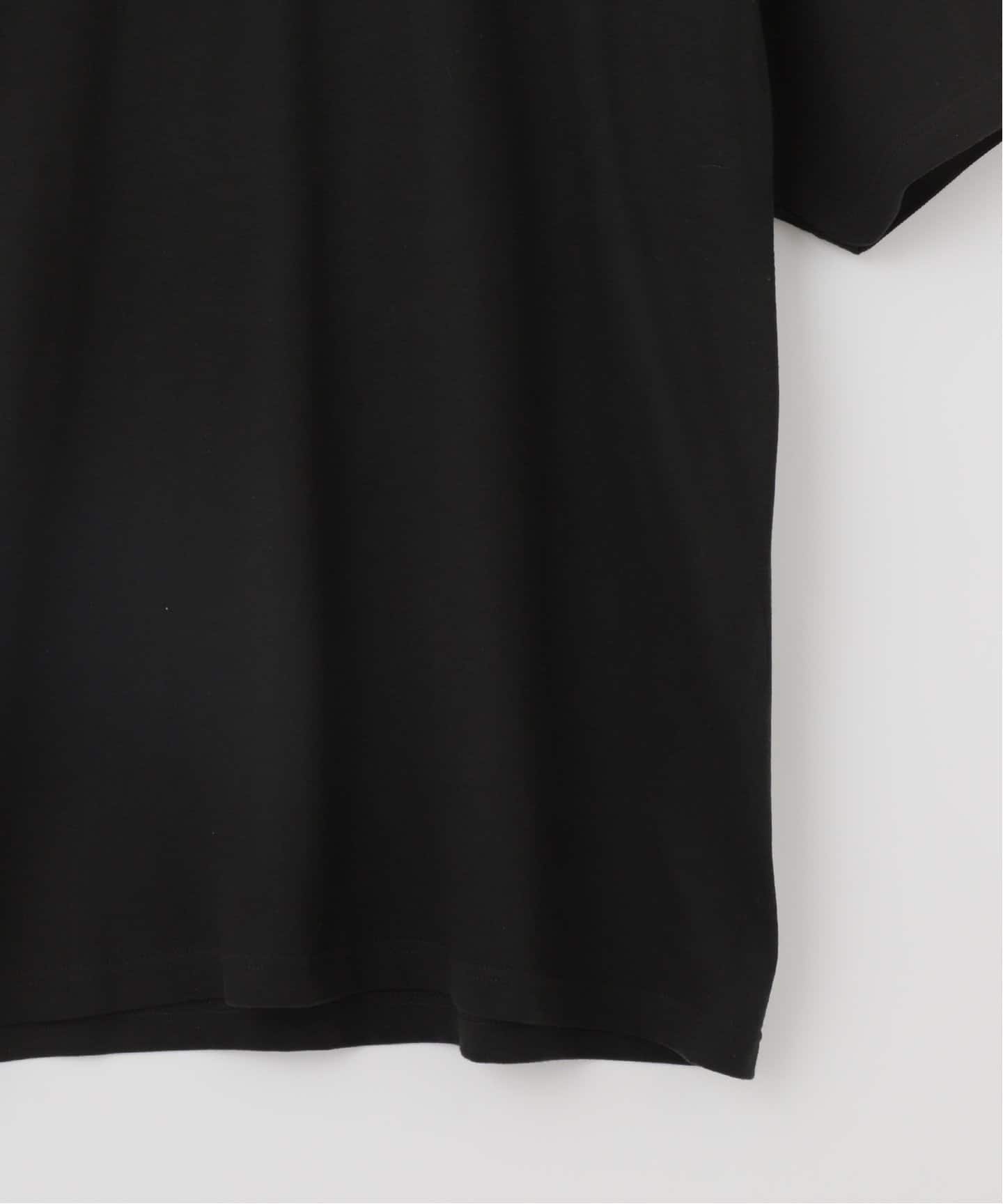 Tシャツ・カットソー [bonnae]25SS-Eyelet Top(white&Black) セール】 【OUTLET】ホワイトガーデンpt.ワンポイントカットソー