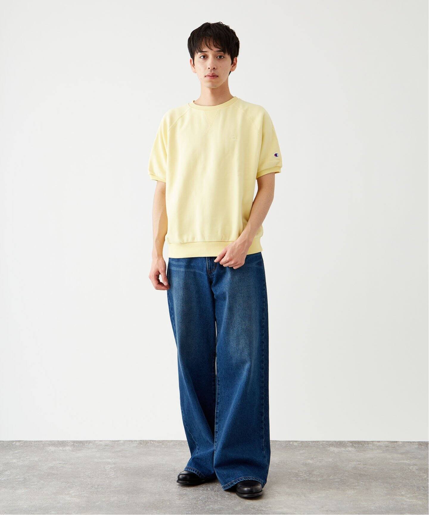 Champion/チャンピオン】別注 フレンチテリー ハーフスリーブ