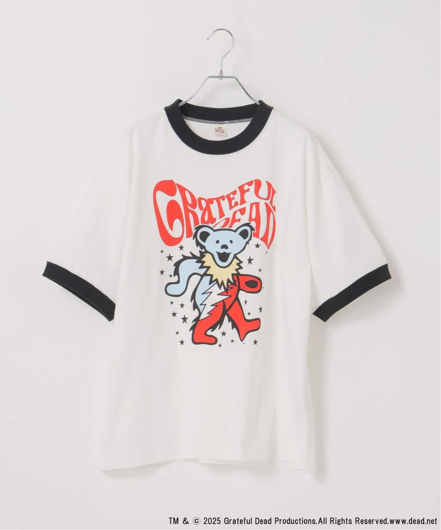 【AIRTOWNE MILLS×GRATEFUL DEAD】別注 リンガーTシャツ