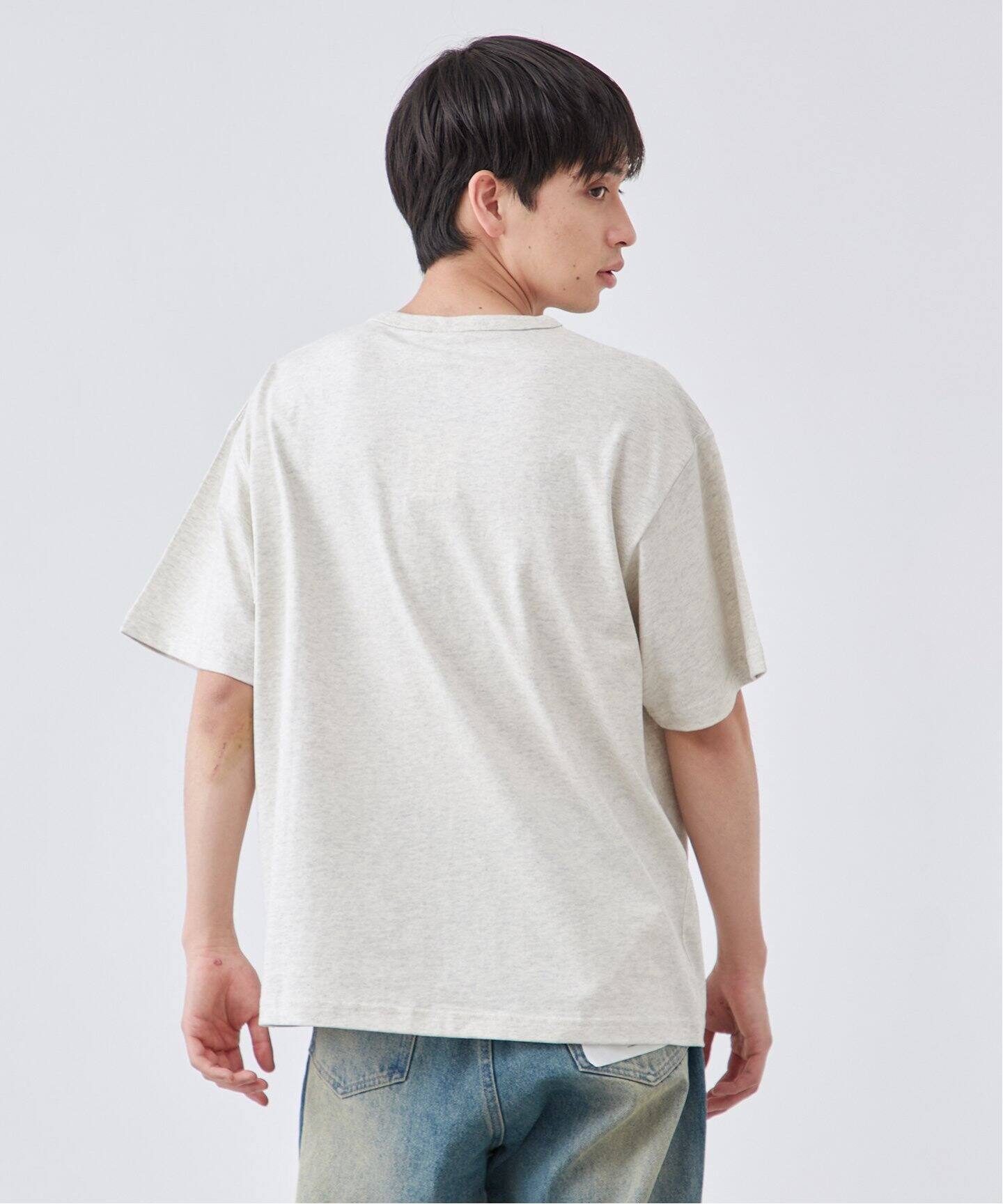 AIRTOWNE MILLS別注 ヘンリーネック 半袖Tシャツ（Tシャツ