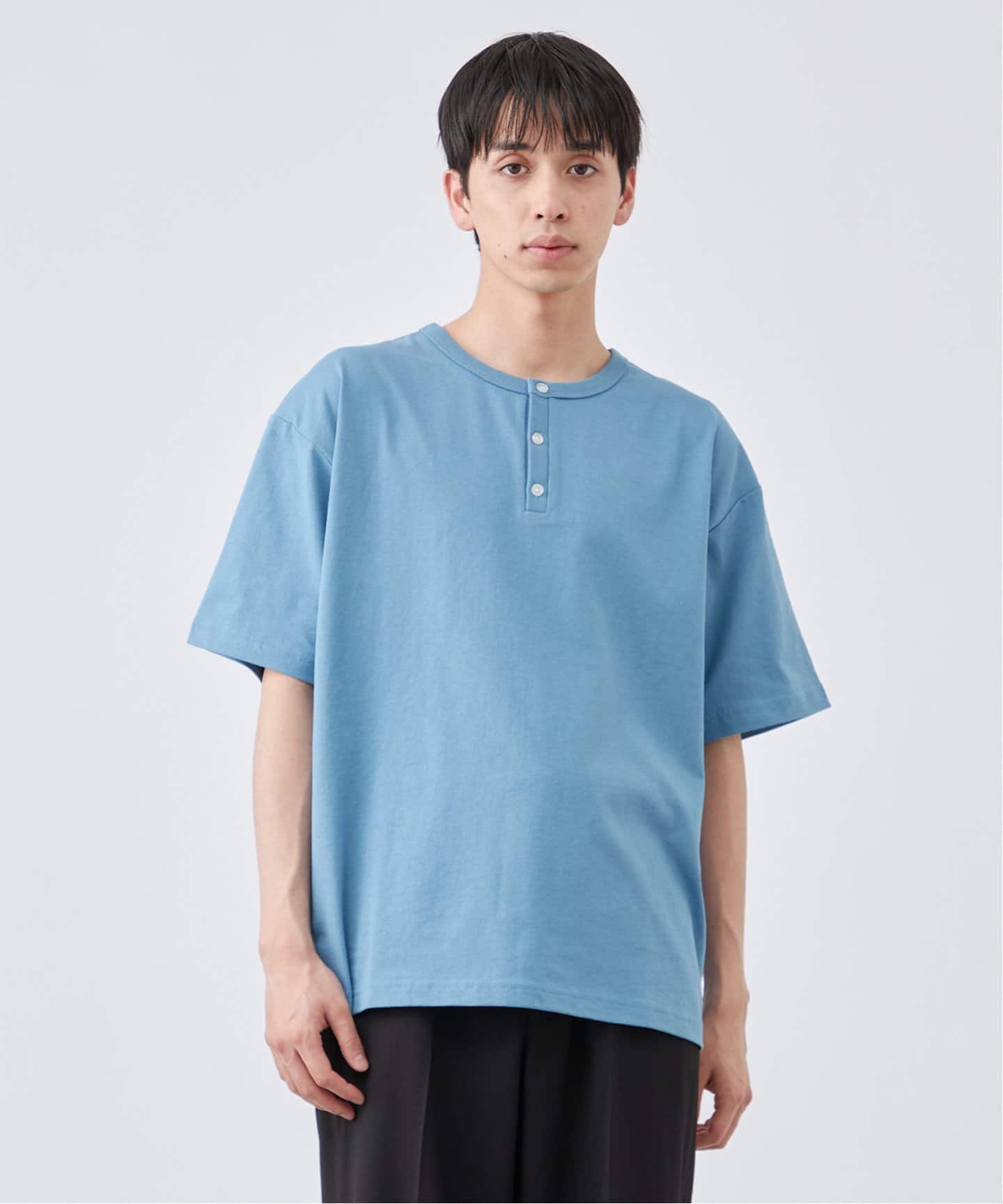 AIRTOWNE MILLS別注 ヘンリーネック 半袖Tシャツ（Tシャツ／カットソー