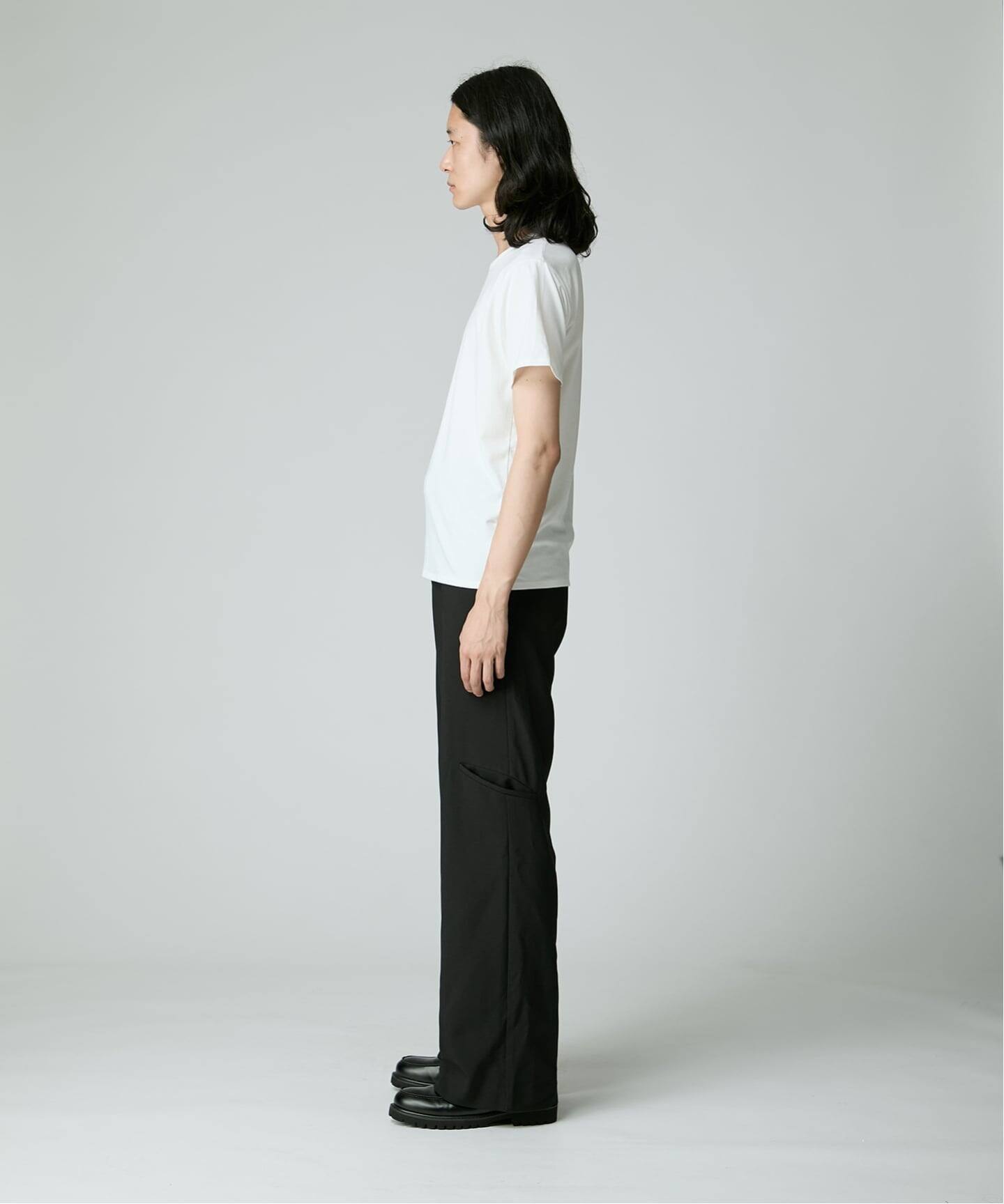 クルーネック コンパクトTシャツ コンパクト クルーネックTシャツ produce by EIJI（Tシャツ