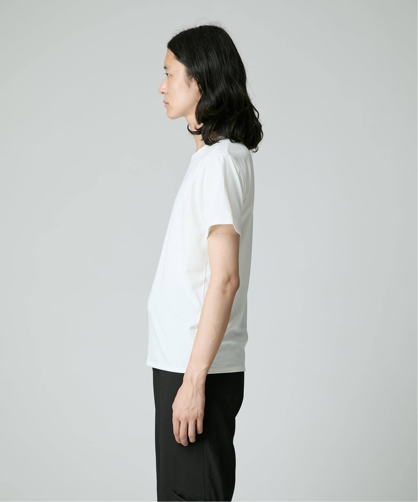 クルーネック コンパクトTシャツ コンパクト クルーネックTシャツ produce by EIJI（Tシャツ