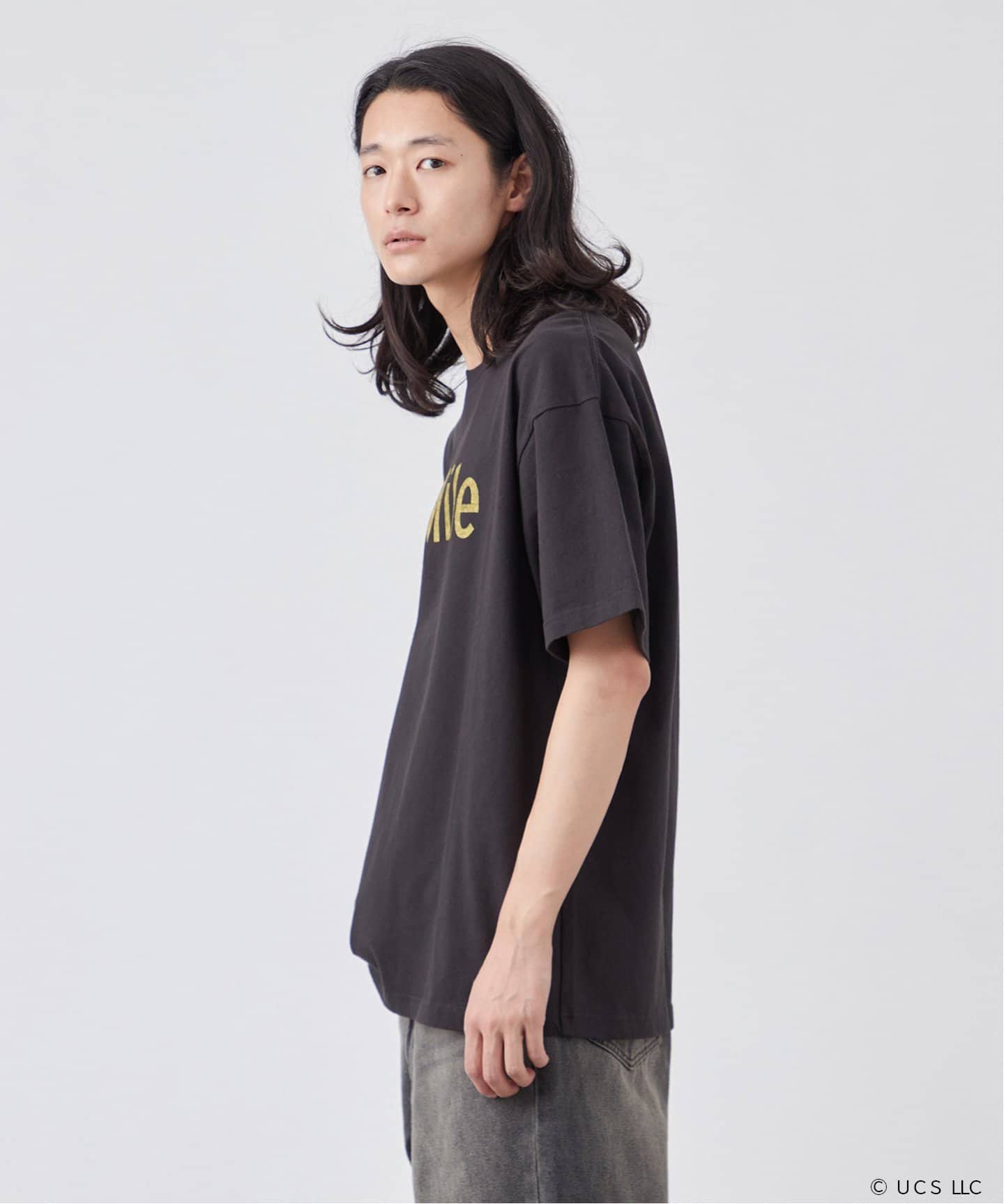 希少 E.T. Tシャツ L 映画 ムービー ビッグロゴ ビッグサイズ BLK 魔界復興 ビッグシルエットTシャツ [ジャヒー様はくじけない！] | 二