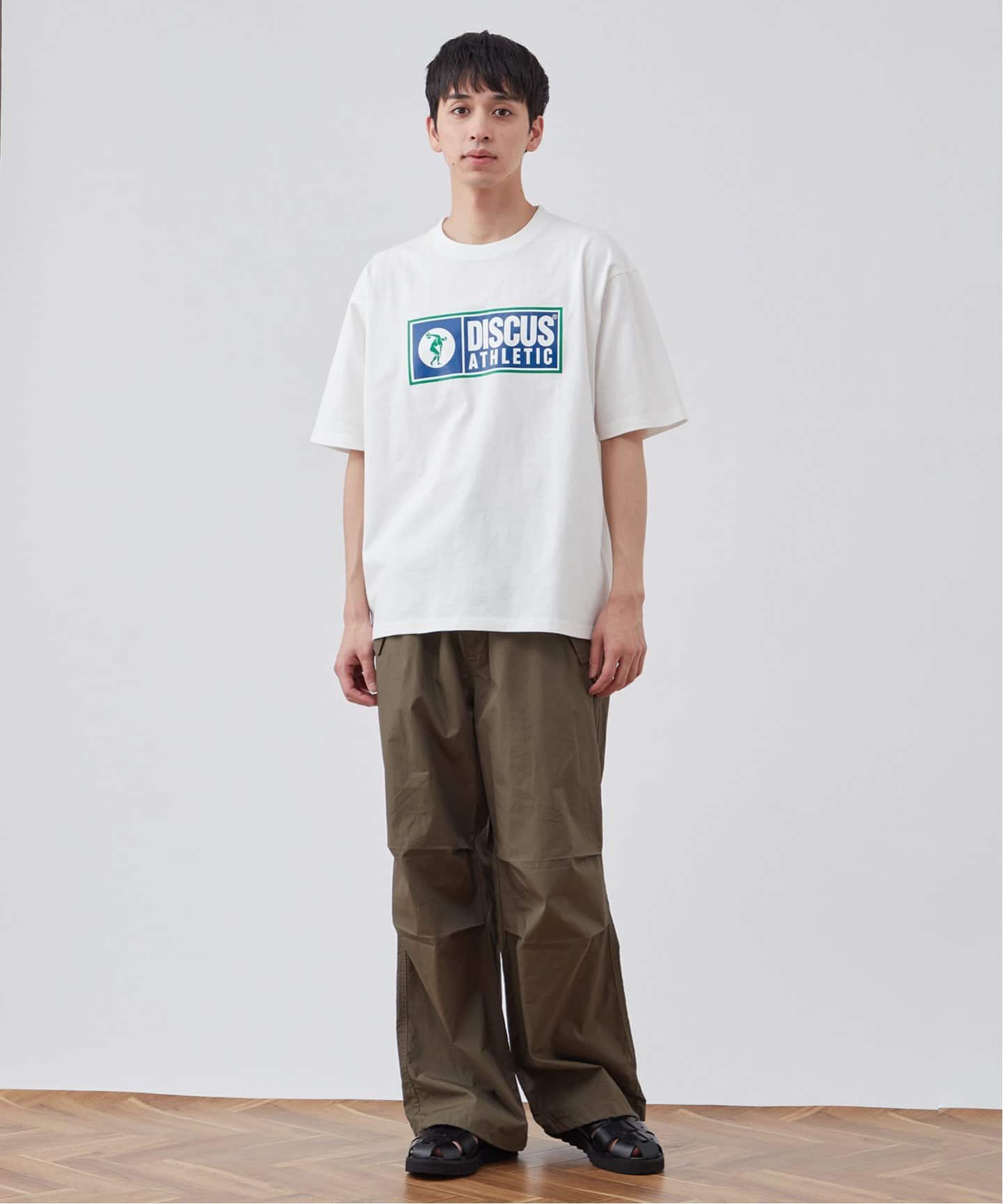 DISCUS/ディスカス】別注 モチーフロゴTシャツ（Tシャツ／カットソー