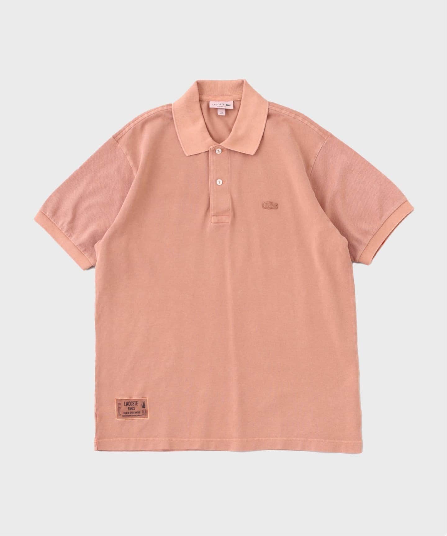 LACOSTE / ラコステ】L.12.12ウォッシュエフェクト ポロシャツ