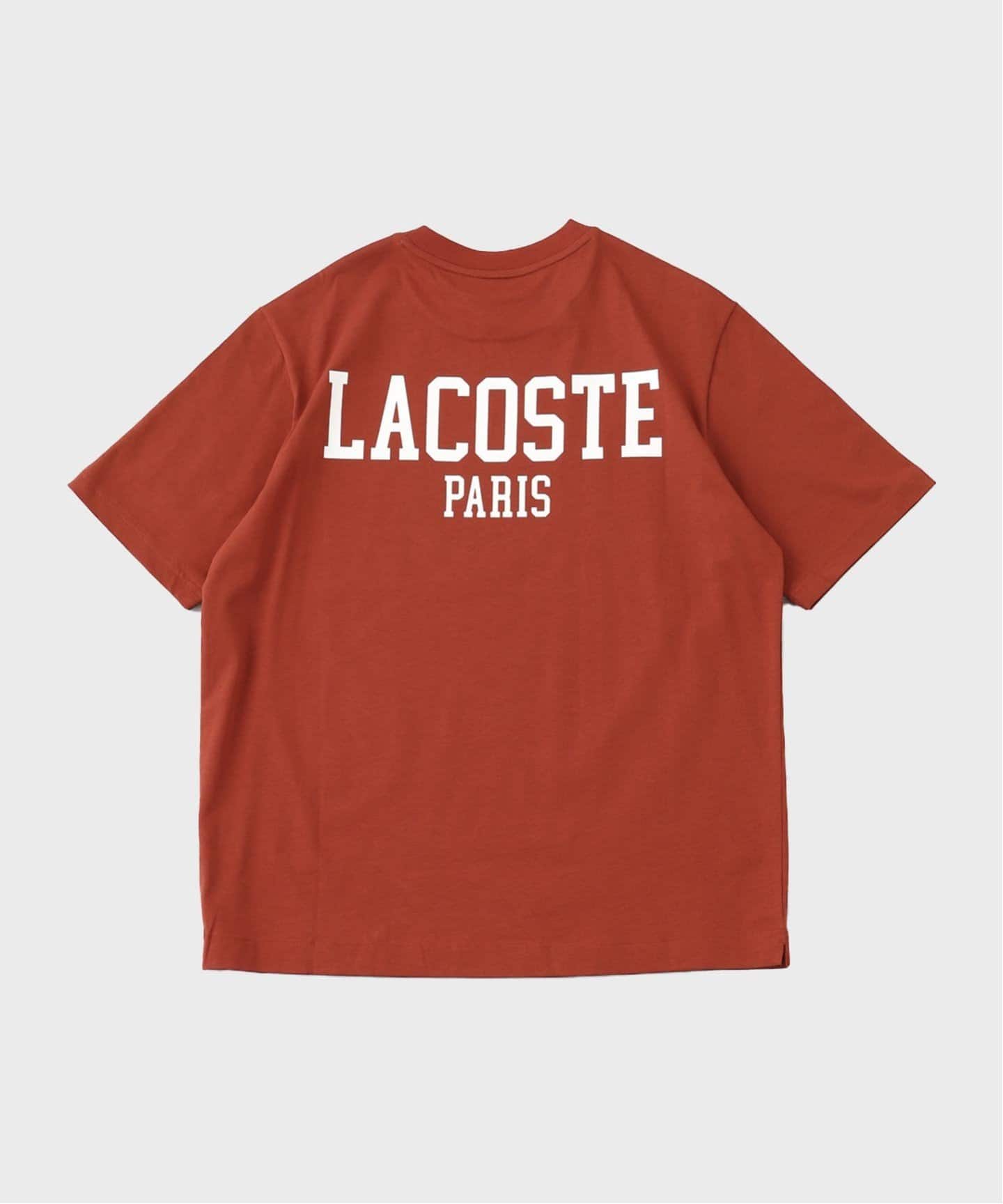 LACOSTE / ラコステ】バックプリントベーシックTシャツ（Tシャツ