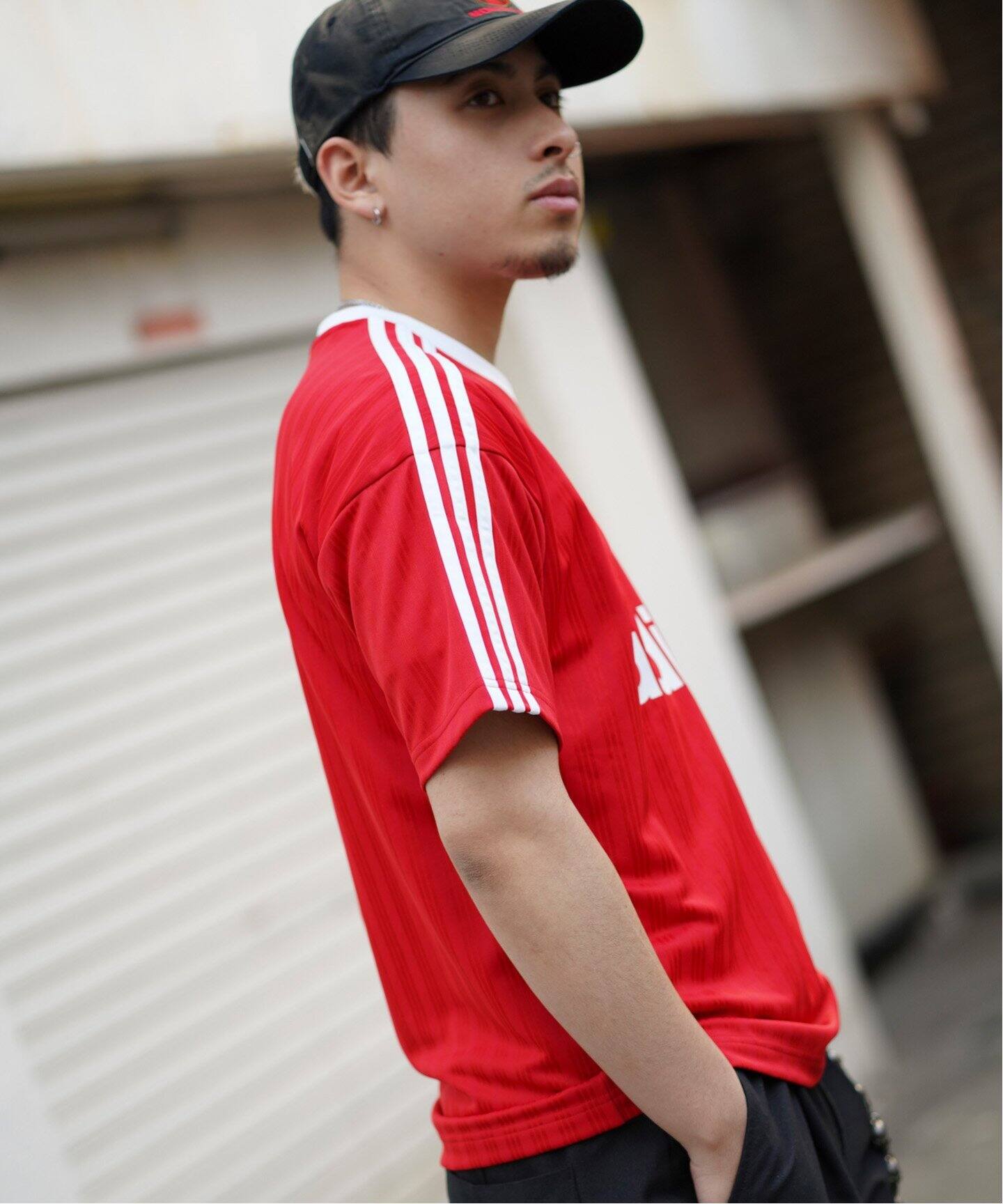 adidas ADICOLOR POLYゲームシャツ 限定展開 ADICOLOR POLY TEE / ゲームシャツ / KMA93-IM9459