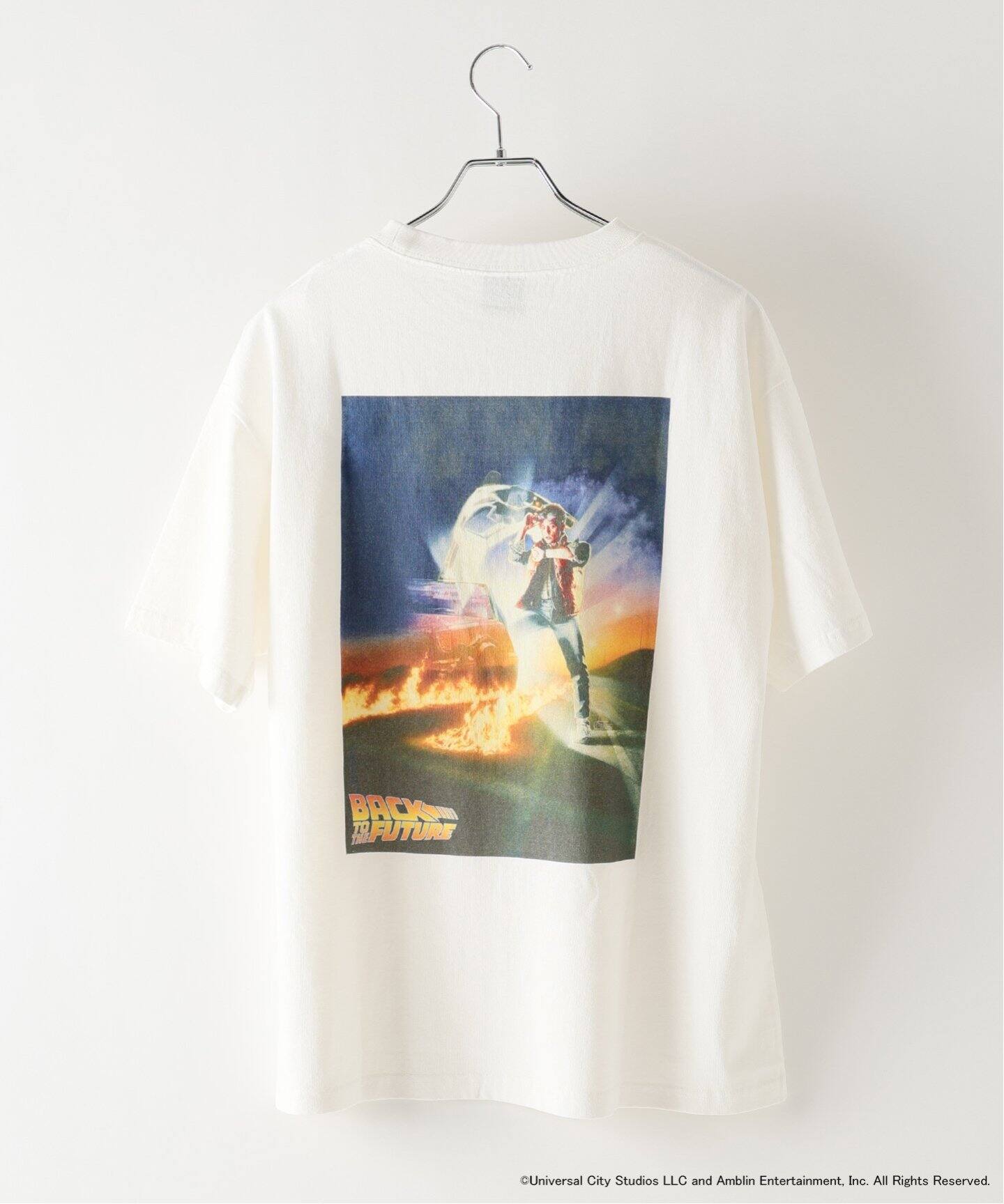 Tシャツ・カットソー HUECLOSET Back to the Future T-shirt Universal Movies UT Graphic T-Shirt | Back to the Future