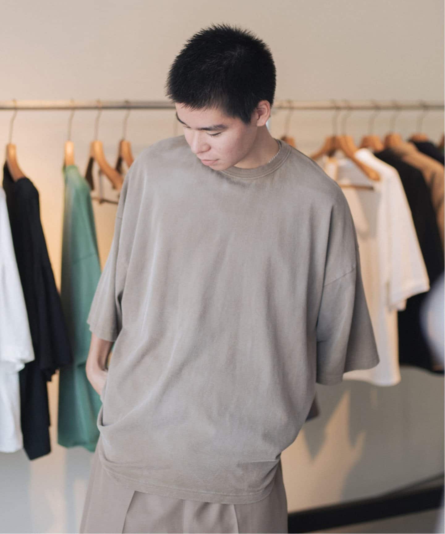 【上品】 10 /リフォメッド refomed WASH TEE（Tシャツ／カットソー GIANT トップス