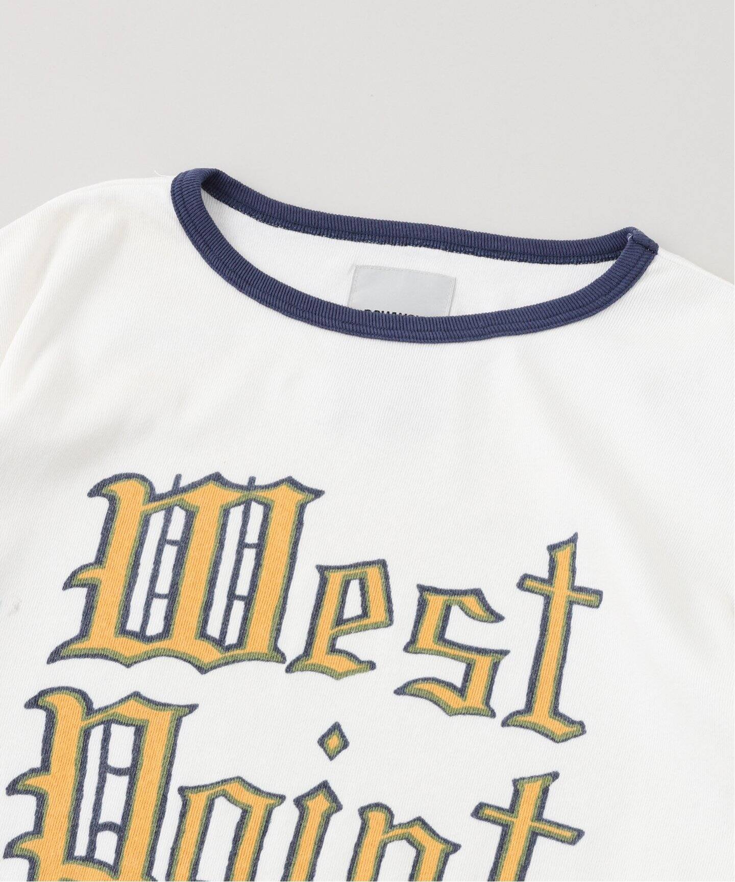 BOWWOW/ バウワウ WEST POINT LOGO RIBBED SS CS（Tシャツ／カットソー 