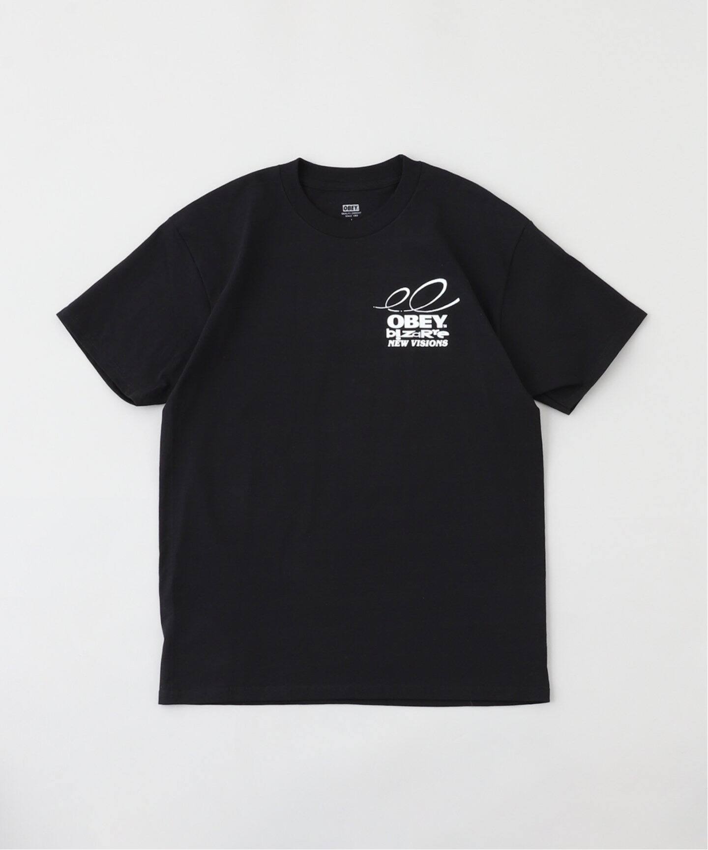 OBEYオベイUS限定オーガニックコットンボーダーTシャツＭ OBEY - OBEYオベイUS限定オーガニックコットンボーダーTシャツM