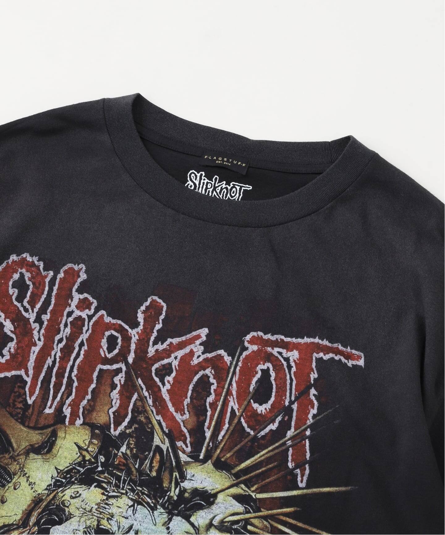 F-LAGSTUF-F slipknot LS TEE③ Mサイズ F-LAGSTUF-F/フラグスタフLS TEE(x slipknot)｜ジョイント