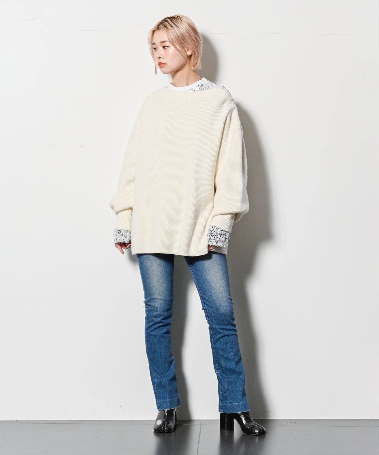 SHOULDER ZIP SWEATER：ニット（ニット／セーター）｜CITYSHOP（シティ 