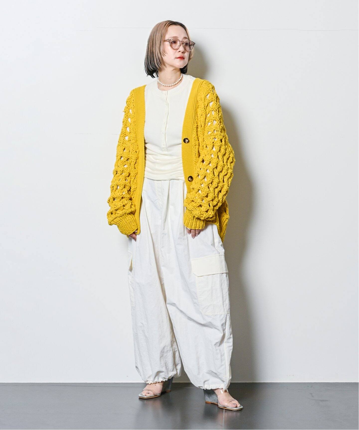 AMIAMI V-NECK CARDIGAN：ニット（ニット／セーター）｜CITYSHOP 