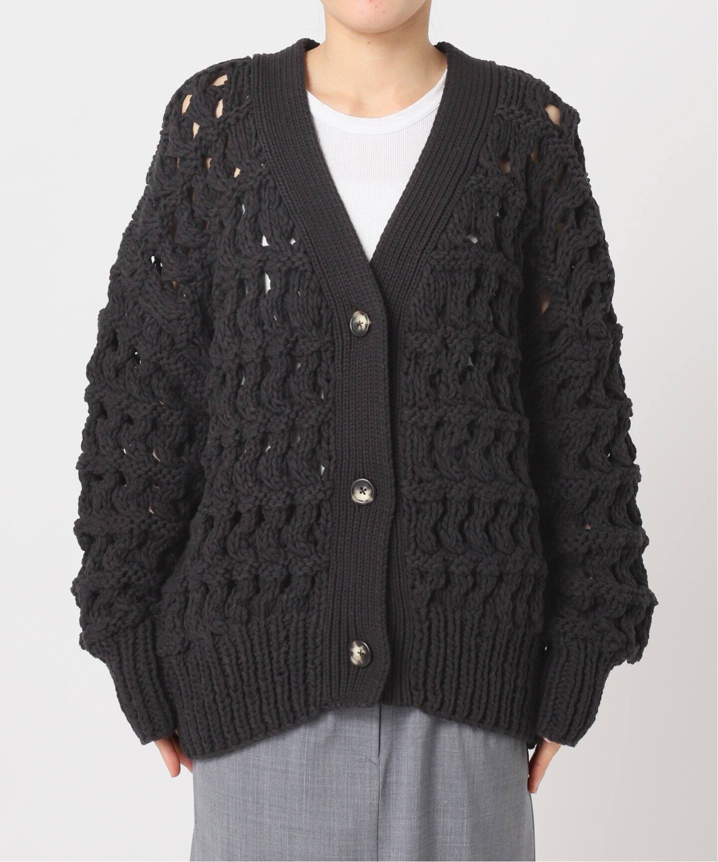 AMIAMI V-NECK CARDIGAN：ニット（ニット／セーター）｜CITYSHOP 