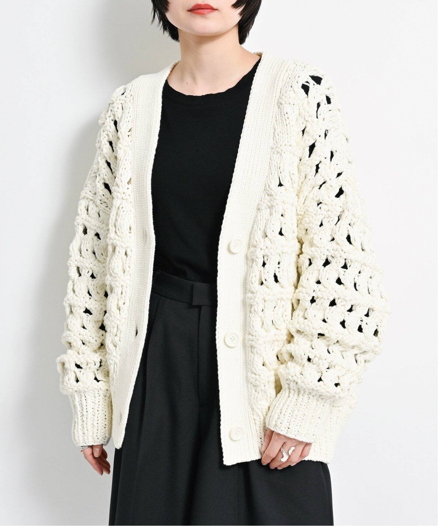 AMIAMI V-NECK CARDIGAN：ニット（ニット／セーター）｜CITYSHOP 