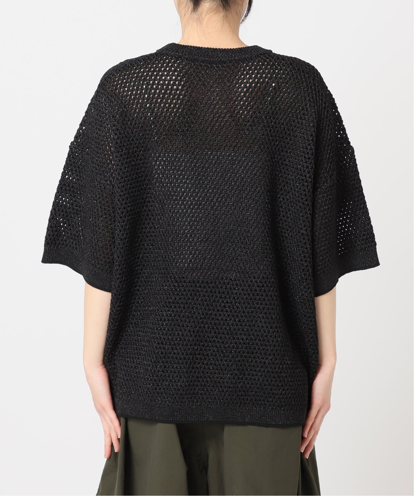 CITY SHOP ラメメッシュニット 半袖 ブラックタグ付き未使用品✴︎最終値下 RAME MESH ニット（ニット／セーター）｜CITYSHOP（シティショップ）の