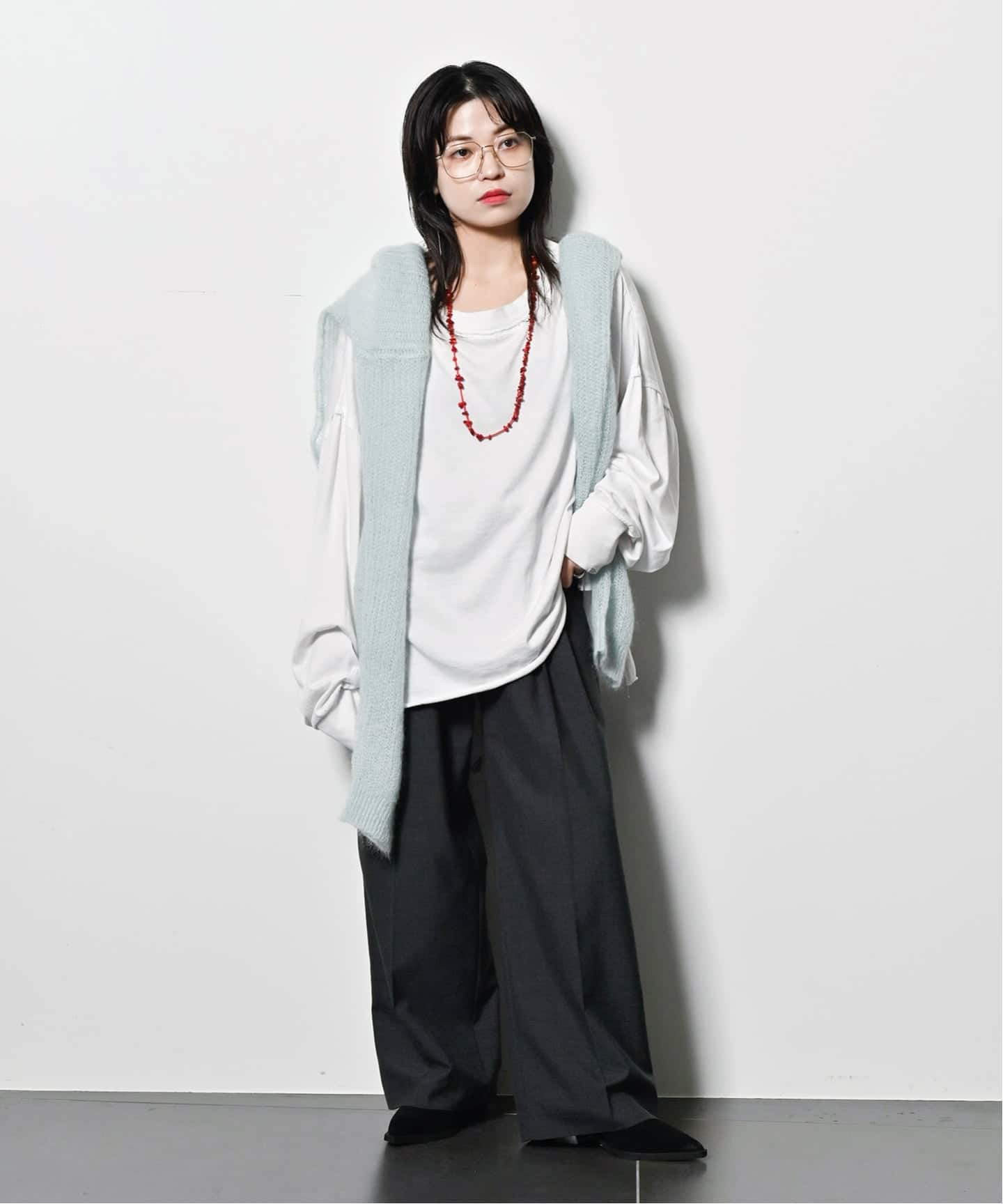 ＊新品未使用＊ ENHYPEN セーター sweater 02 purple ♡ MELTセーラーカラーニット（ニット/セーター）｜Amilige
